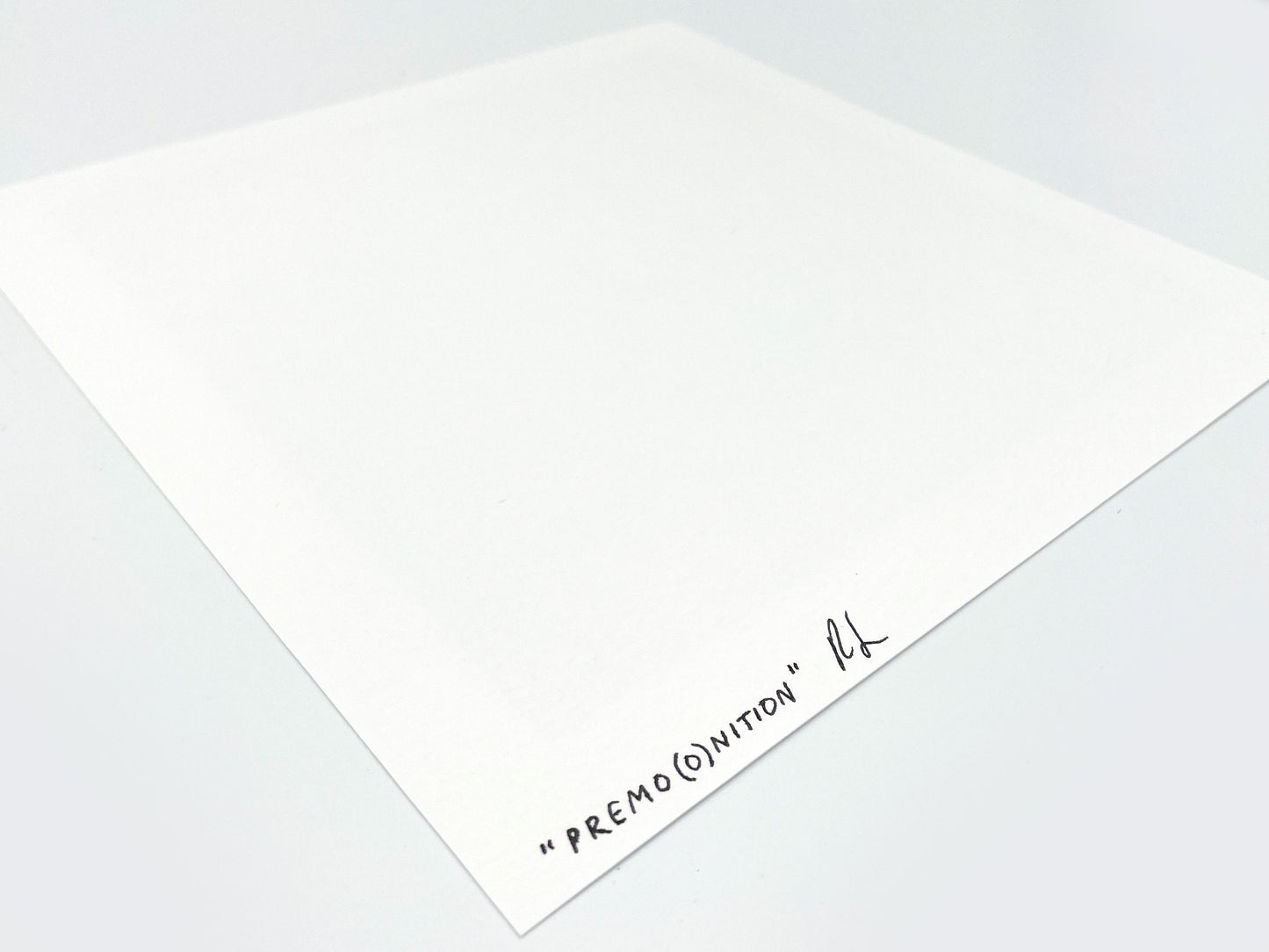 Premoonition art print