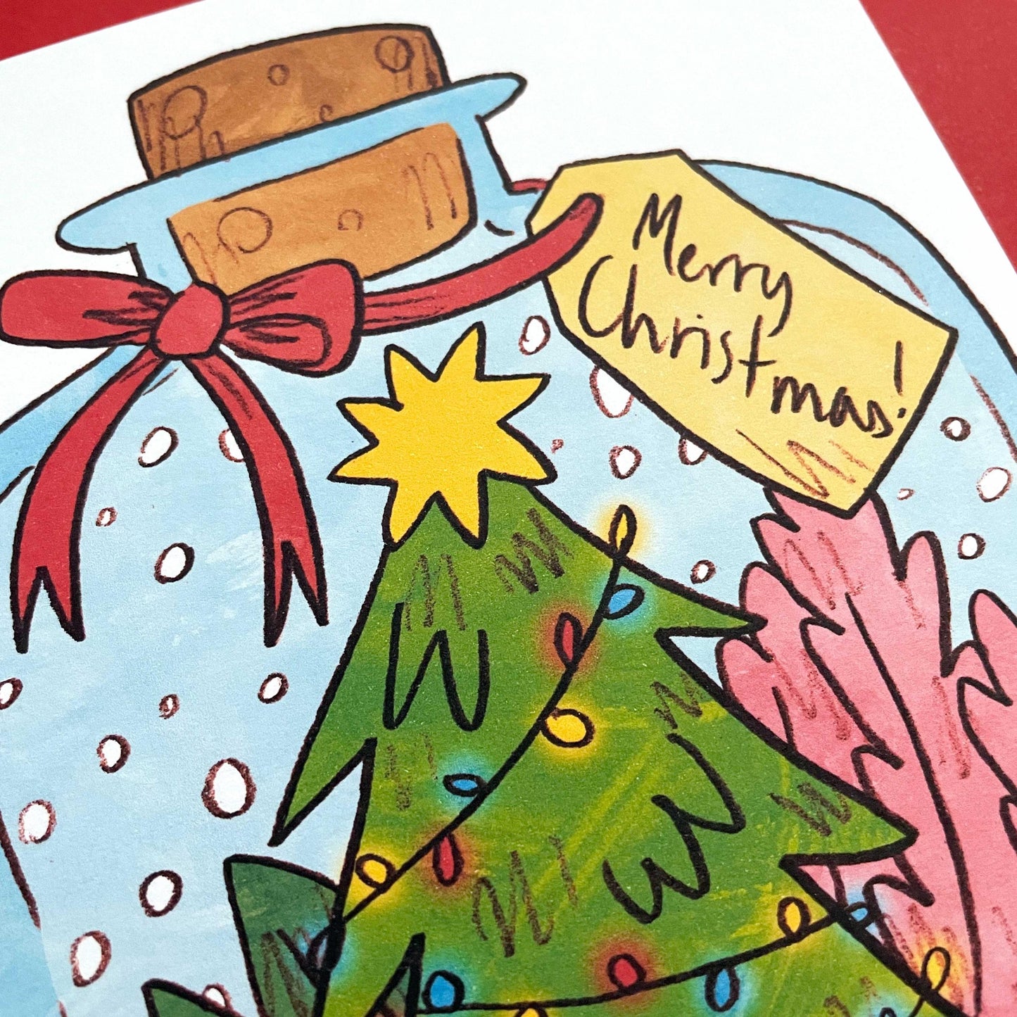 Terrarium Christmas Card