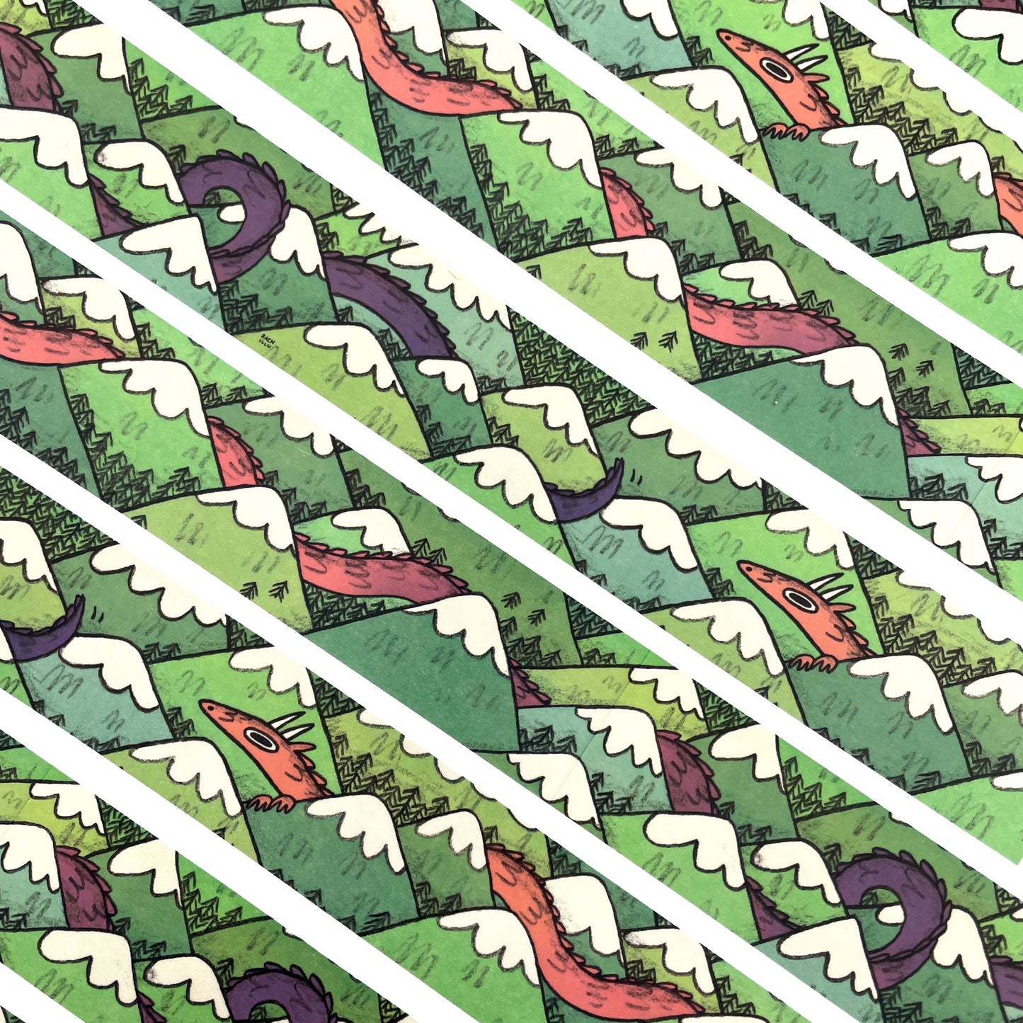 Mountain Dragon Washi Tape