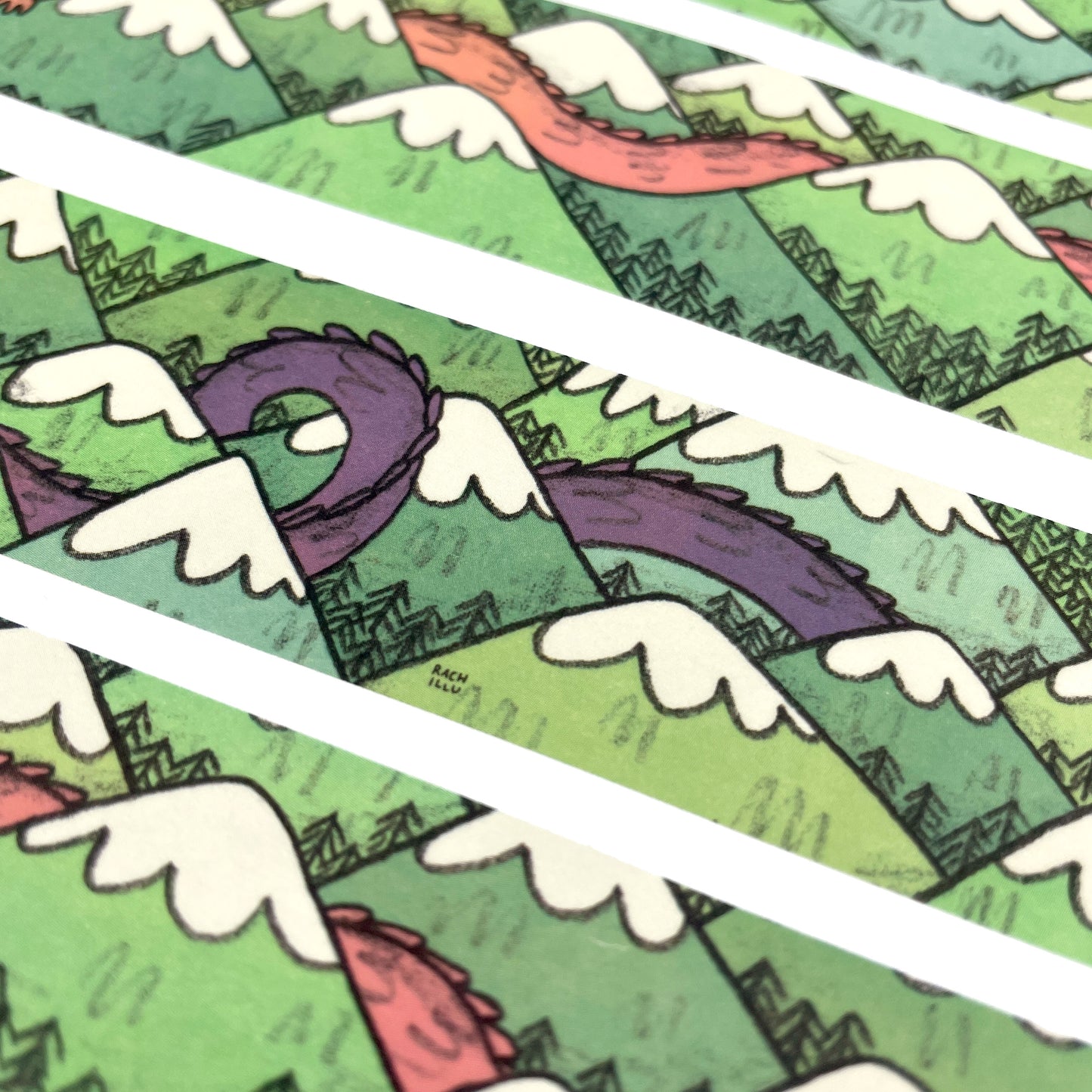 Mountain Dragon Washi Tape