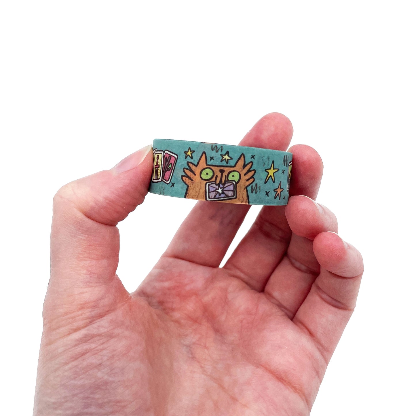 Silly Tarot Cats Washi Tape
