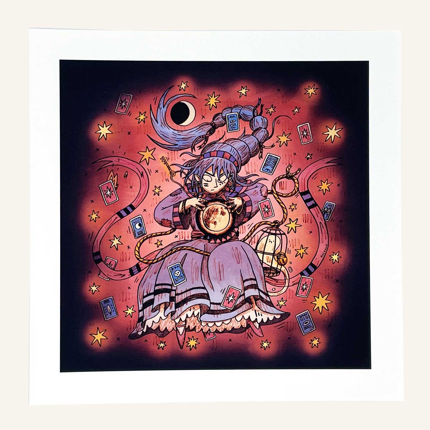 Premoonition art print
