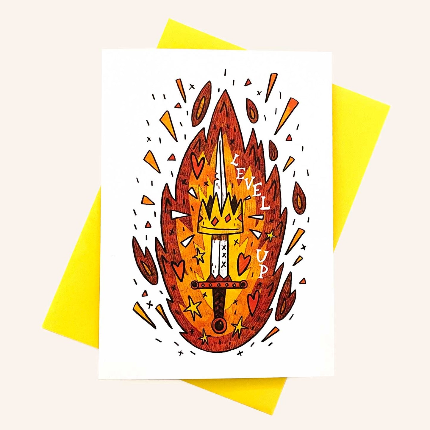 Level Up Birthday Card