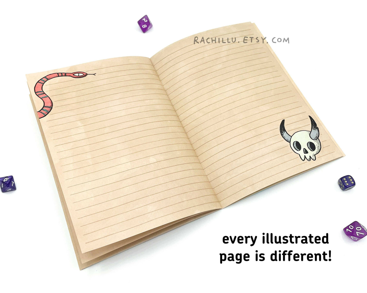 Three Fantasy Notebooks set