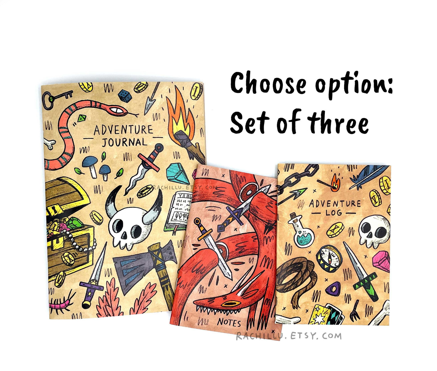 Adventure Log small lined notebook