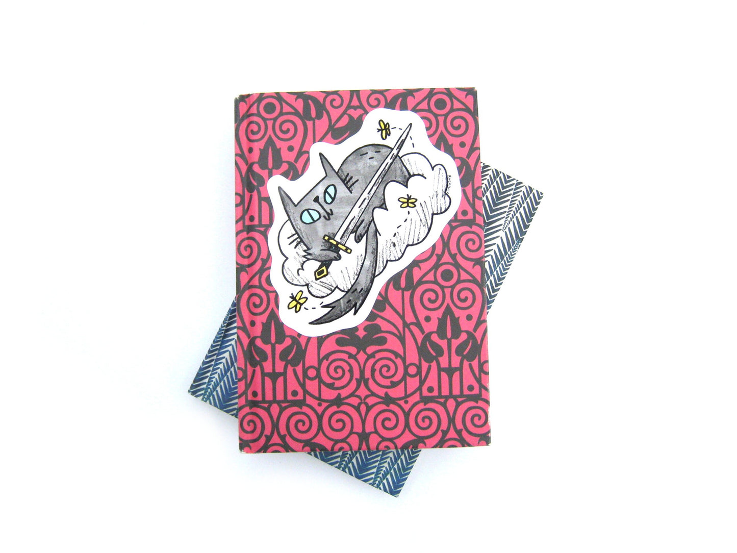 Sword Cat Tarot Sticker