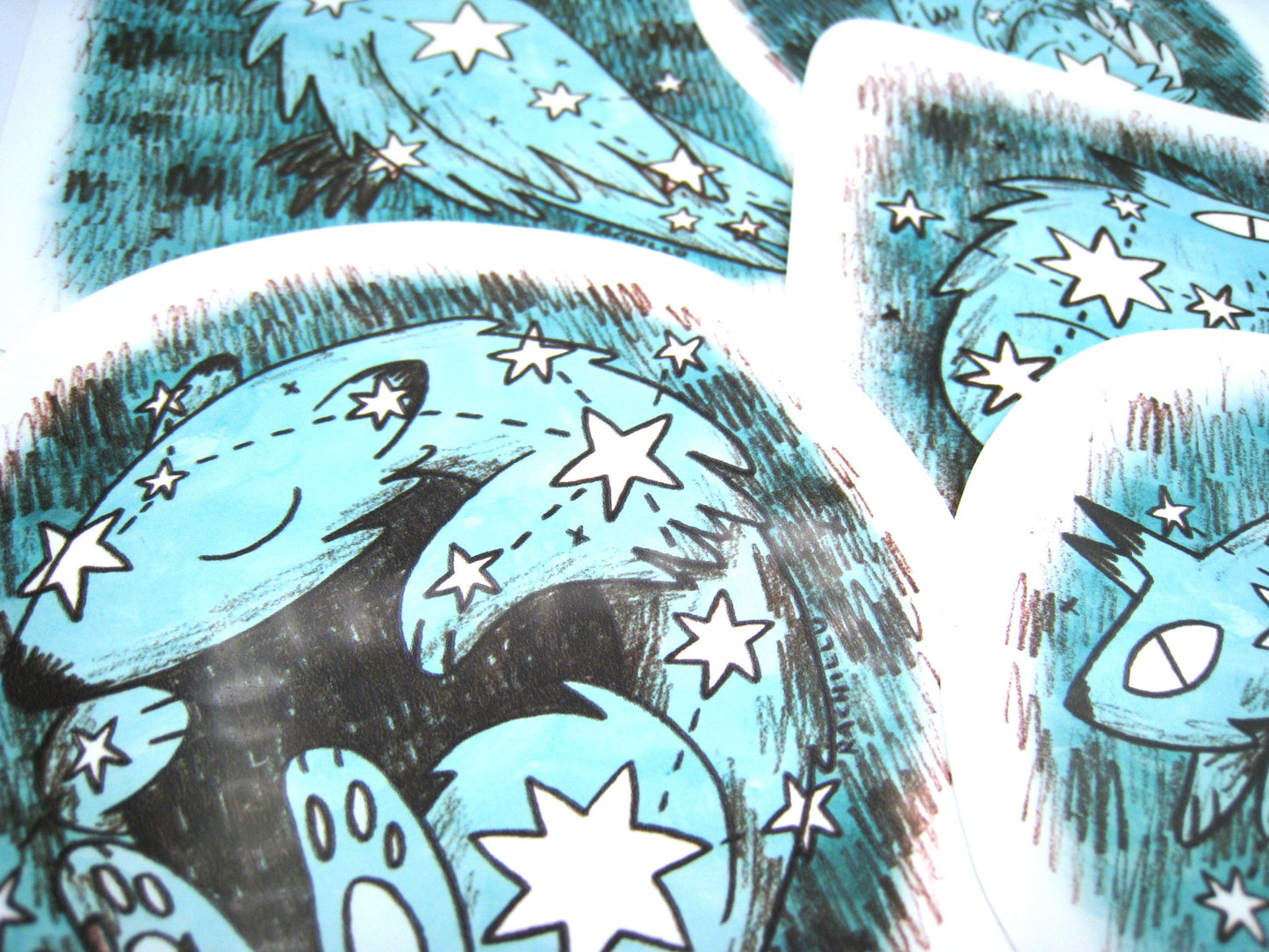 Star Animals sticker pack