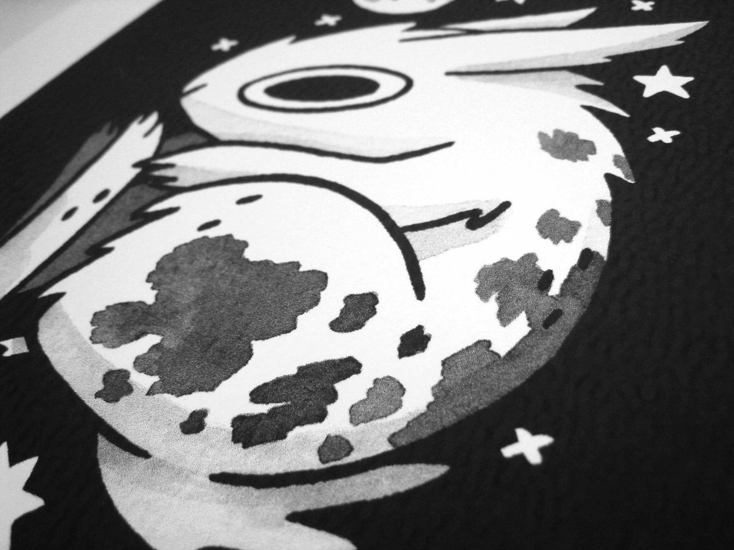 Lucky Rabbit Art Print