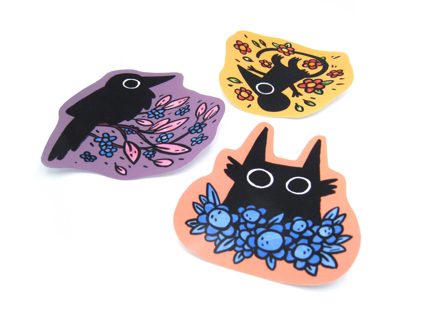 Flower Mouse Sticker