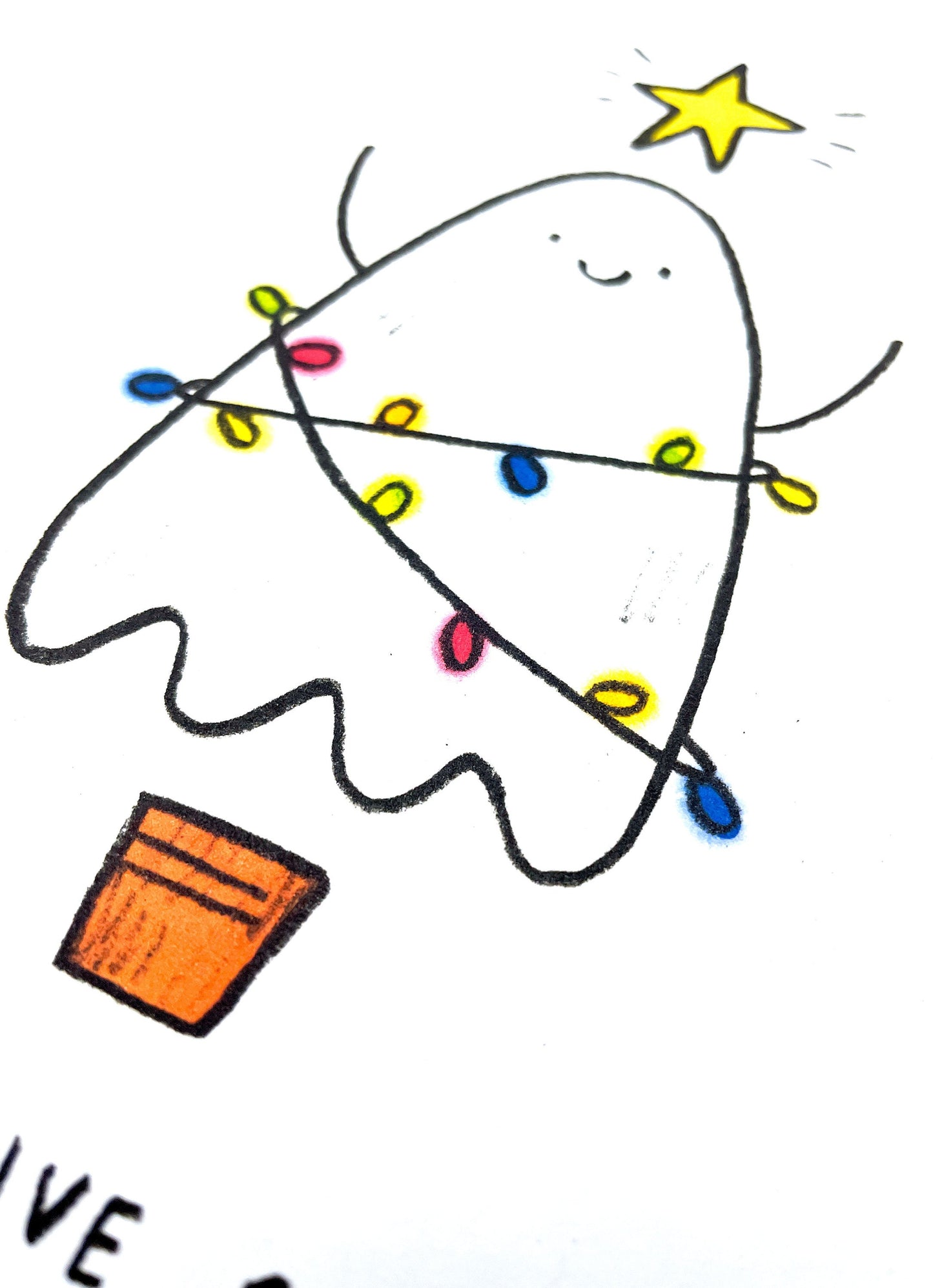 Festive Spirit Christmas Card