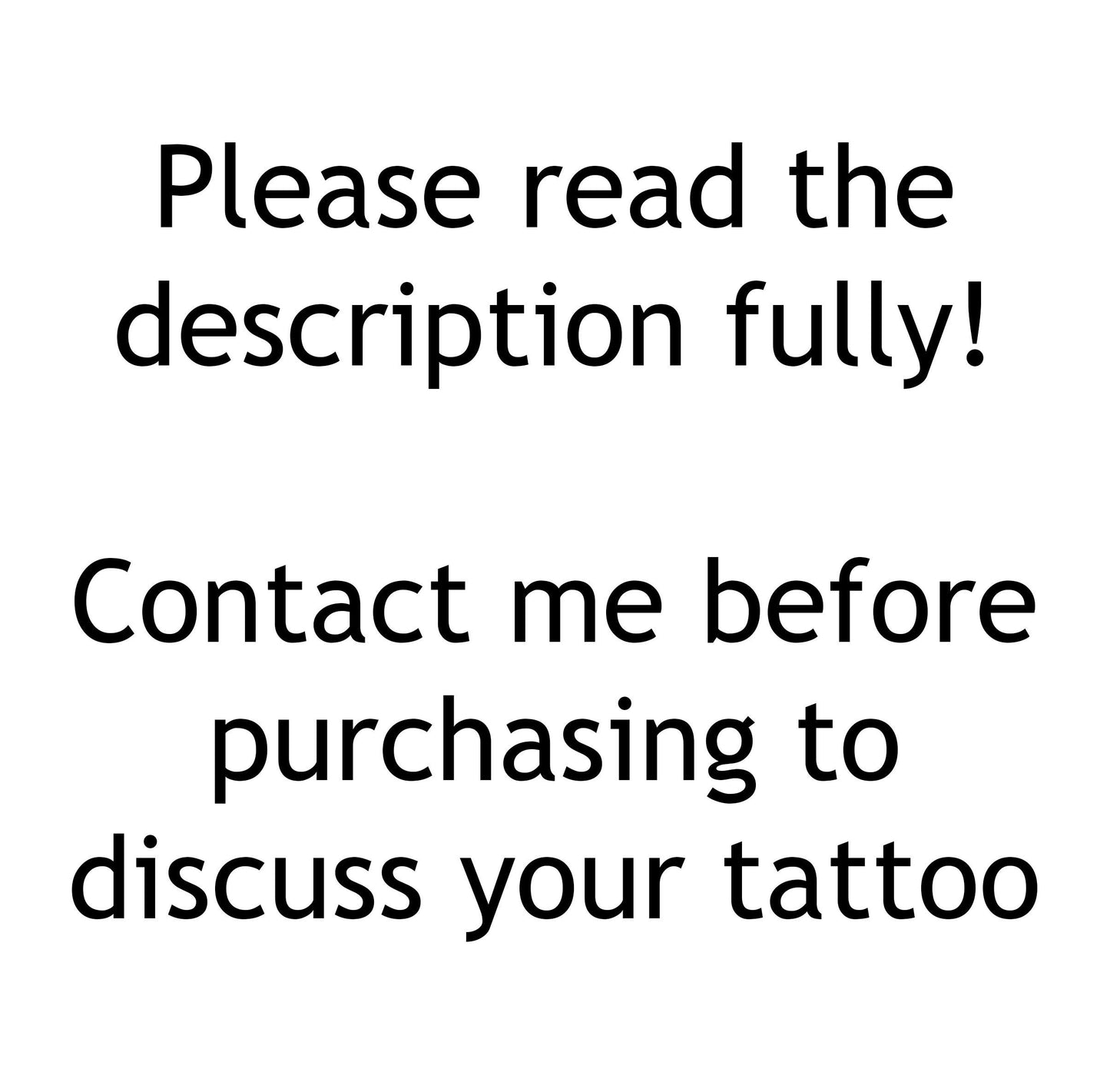 Tattoo Ticket