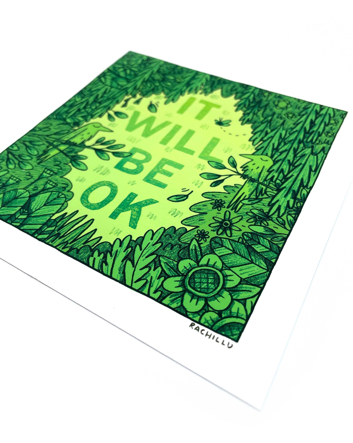 It Will Be OK art print