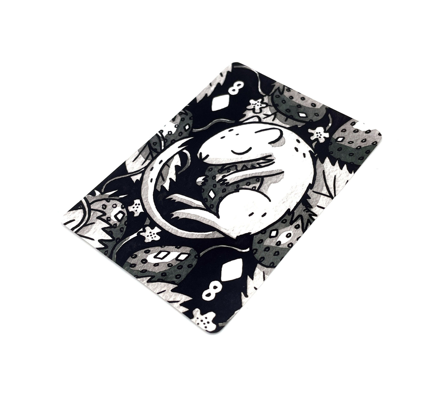 Poker Card Mouse Sticker
