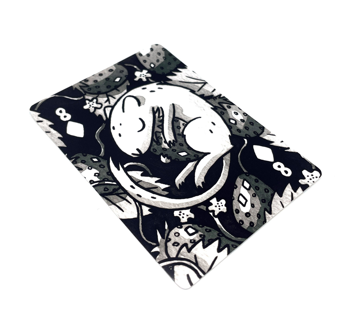 Poker Card Mouse Sticker