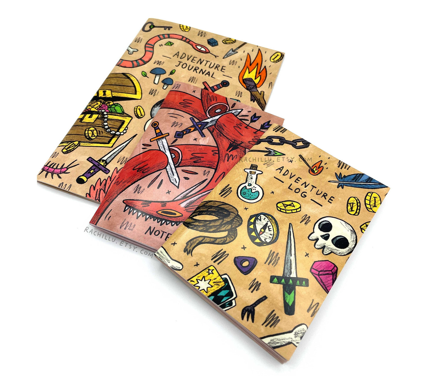 Dragon Fight notebook