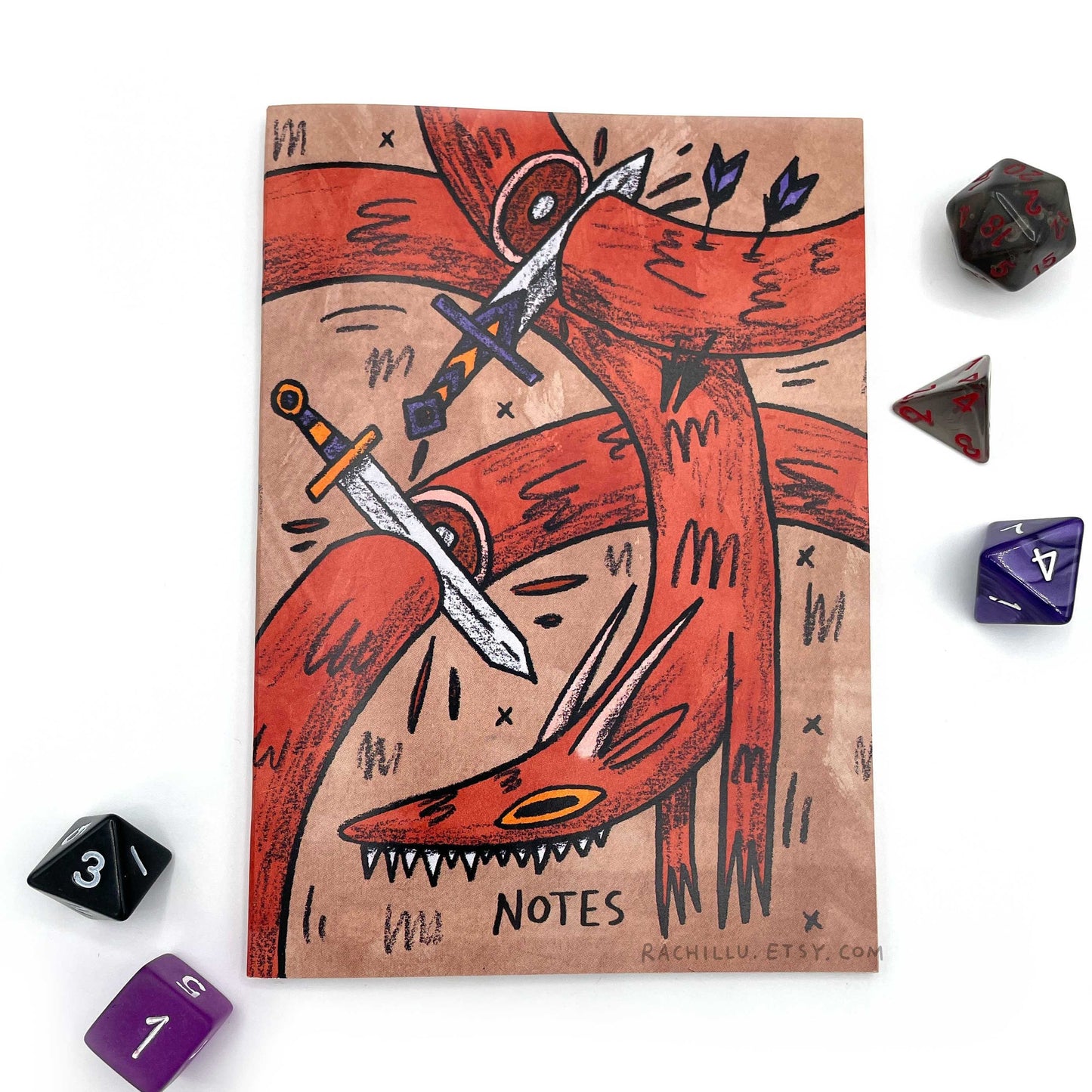 Three Fantasy Notebooks set