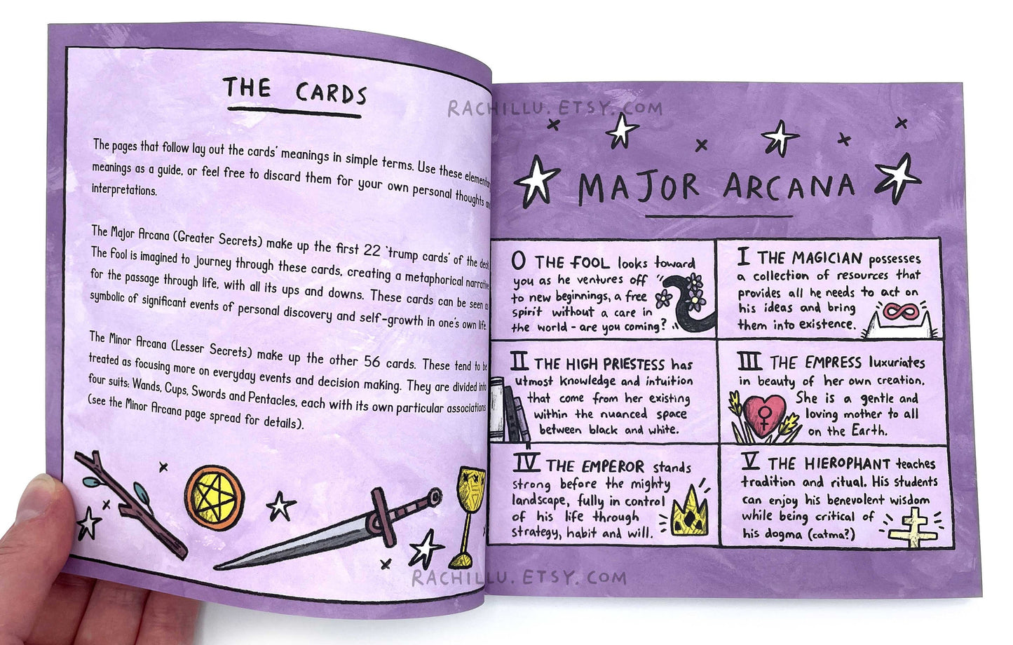 Mini Cat Tarot Daily Journal