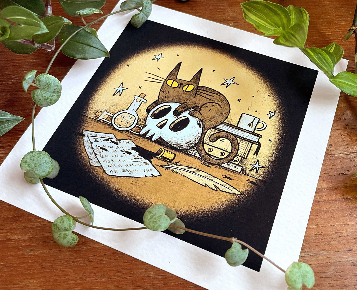 The Witch's Apprentice Art Print