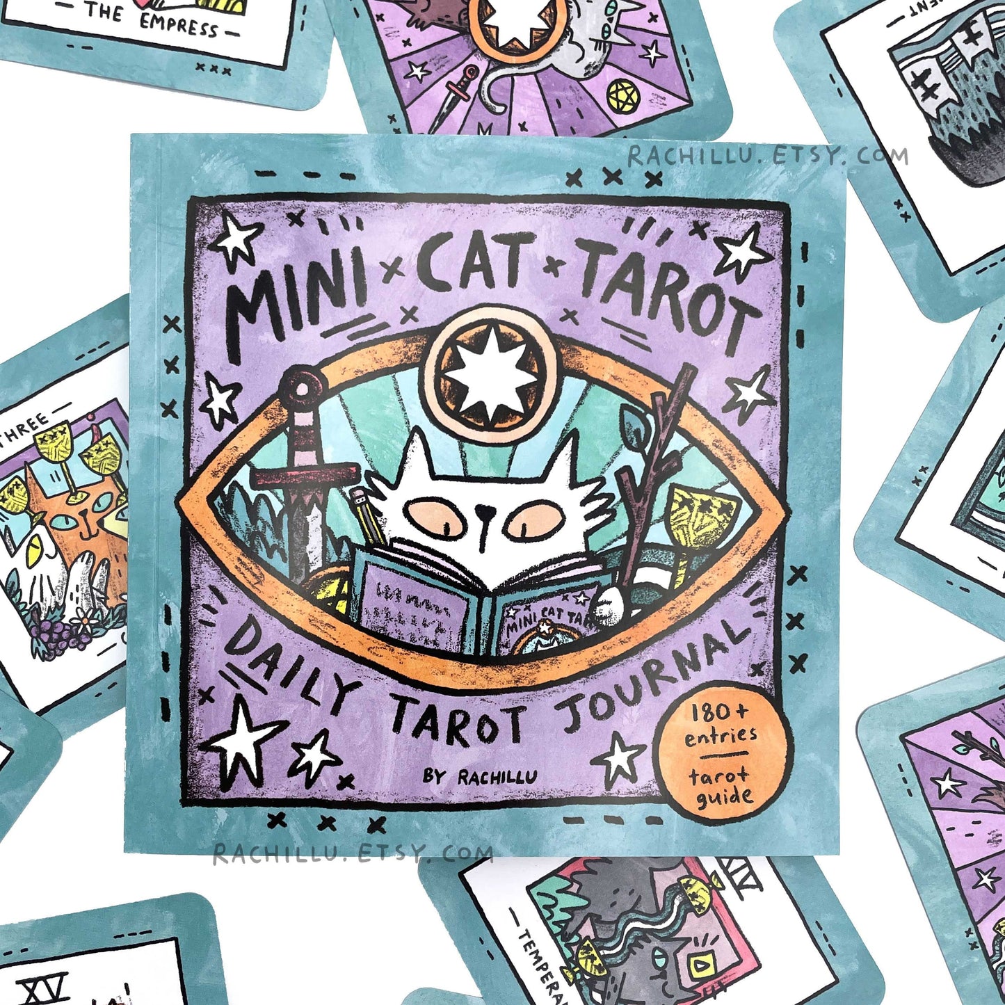 Mini Cat Tarot Daily Journal