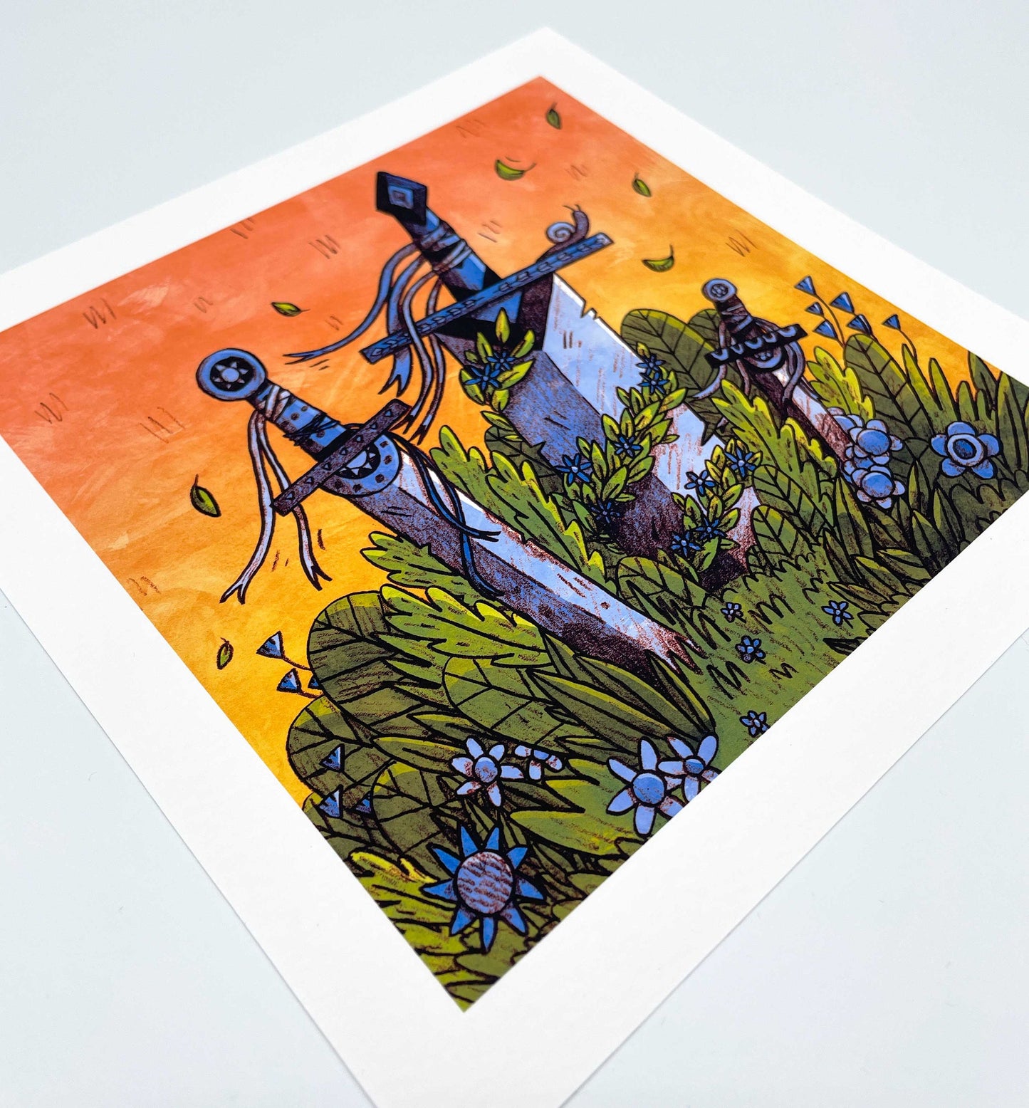 The Long Farewell Art Print
