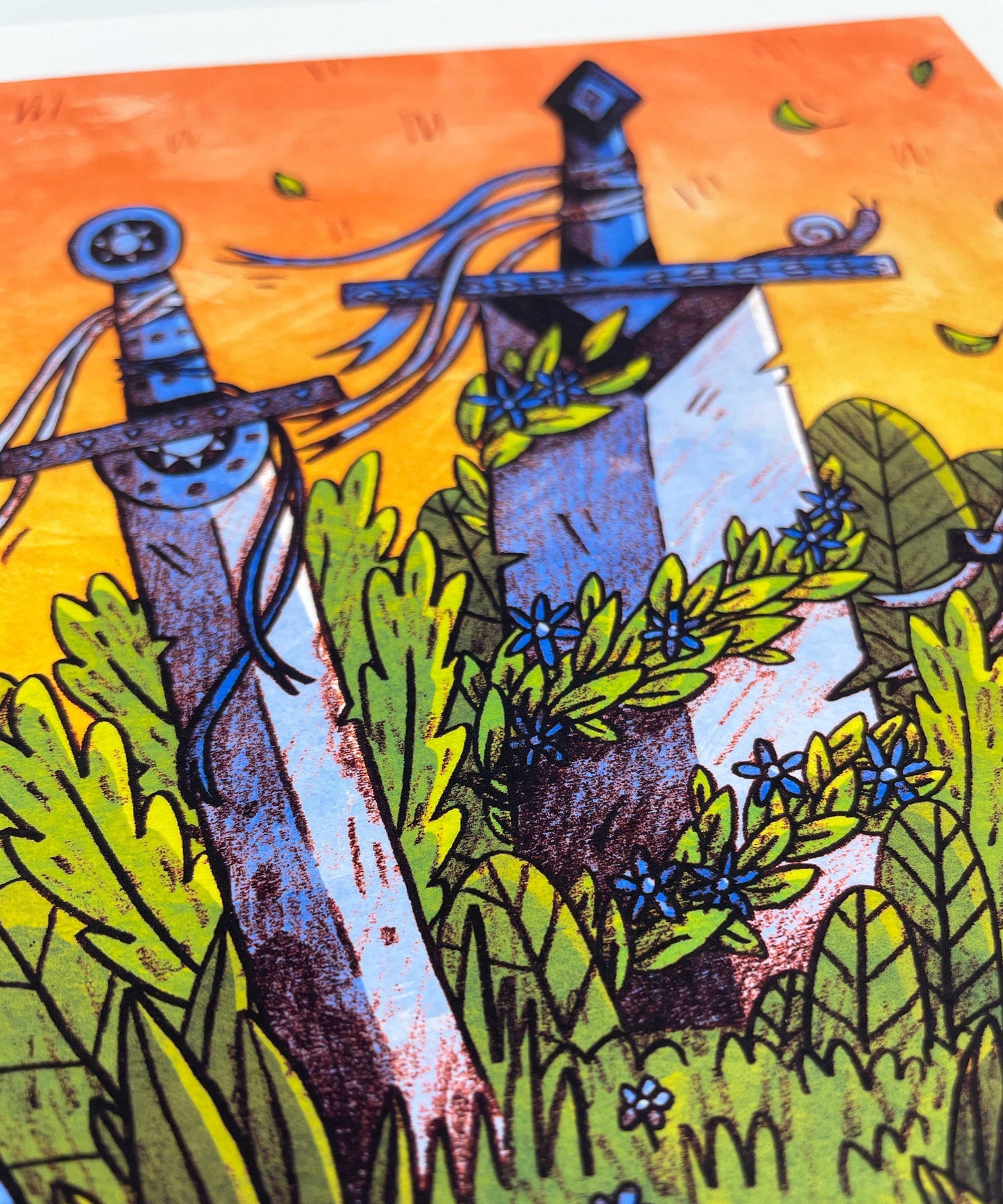 The Long Farewell Art Print
