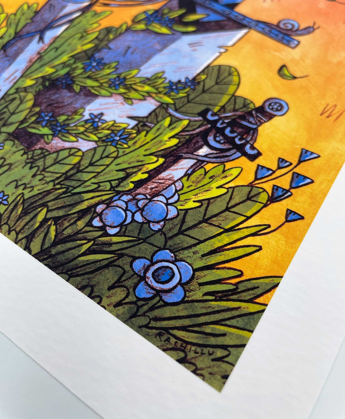 The Long Farewell Art Print