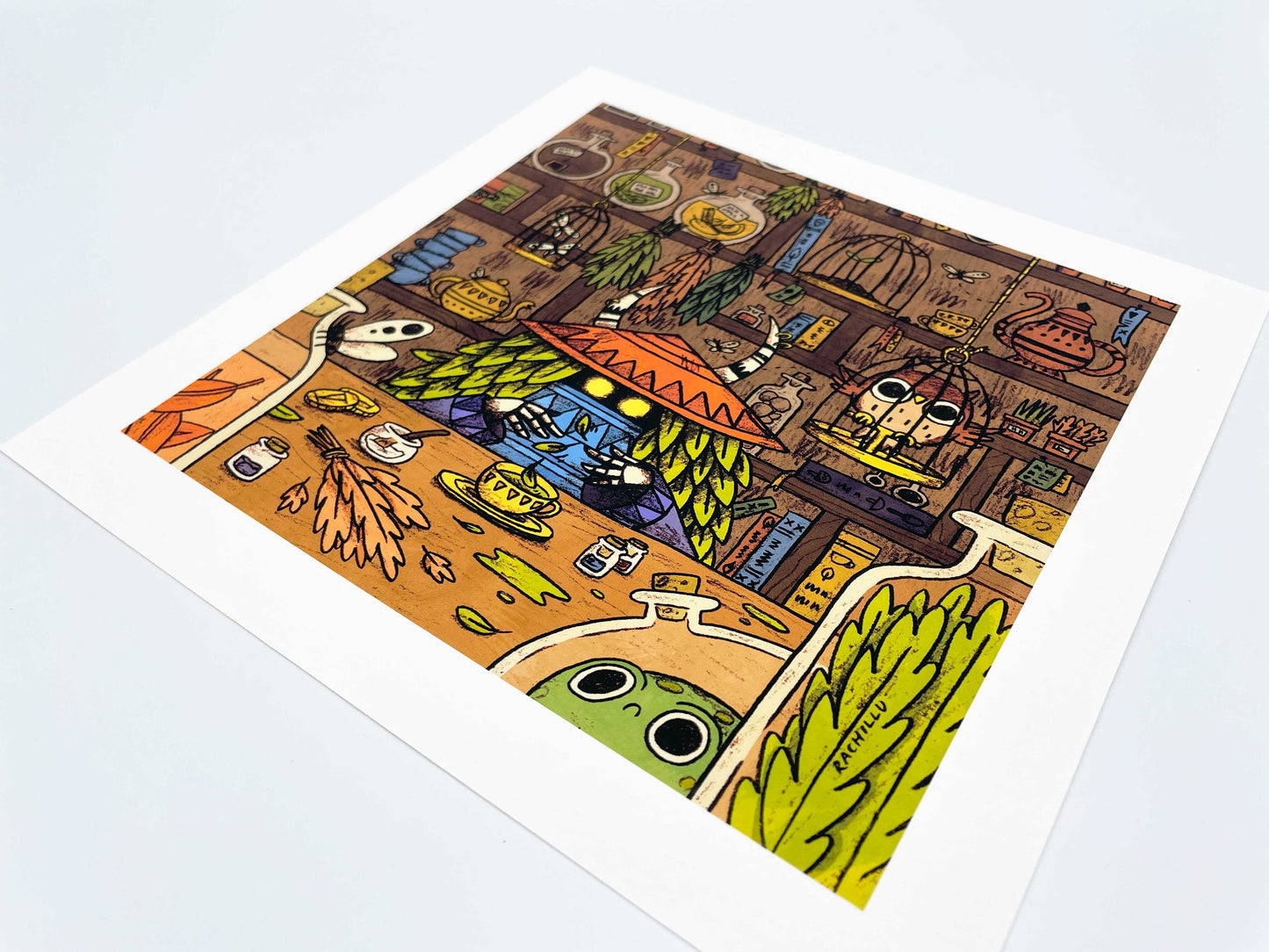 Tea Demon art print