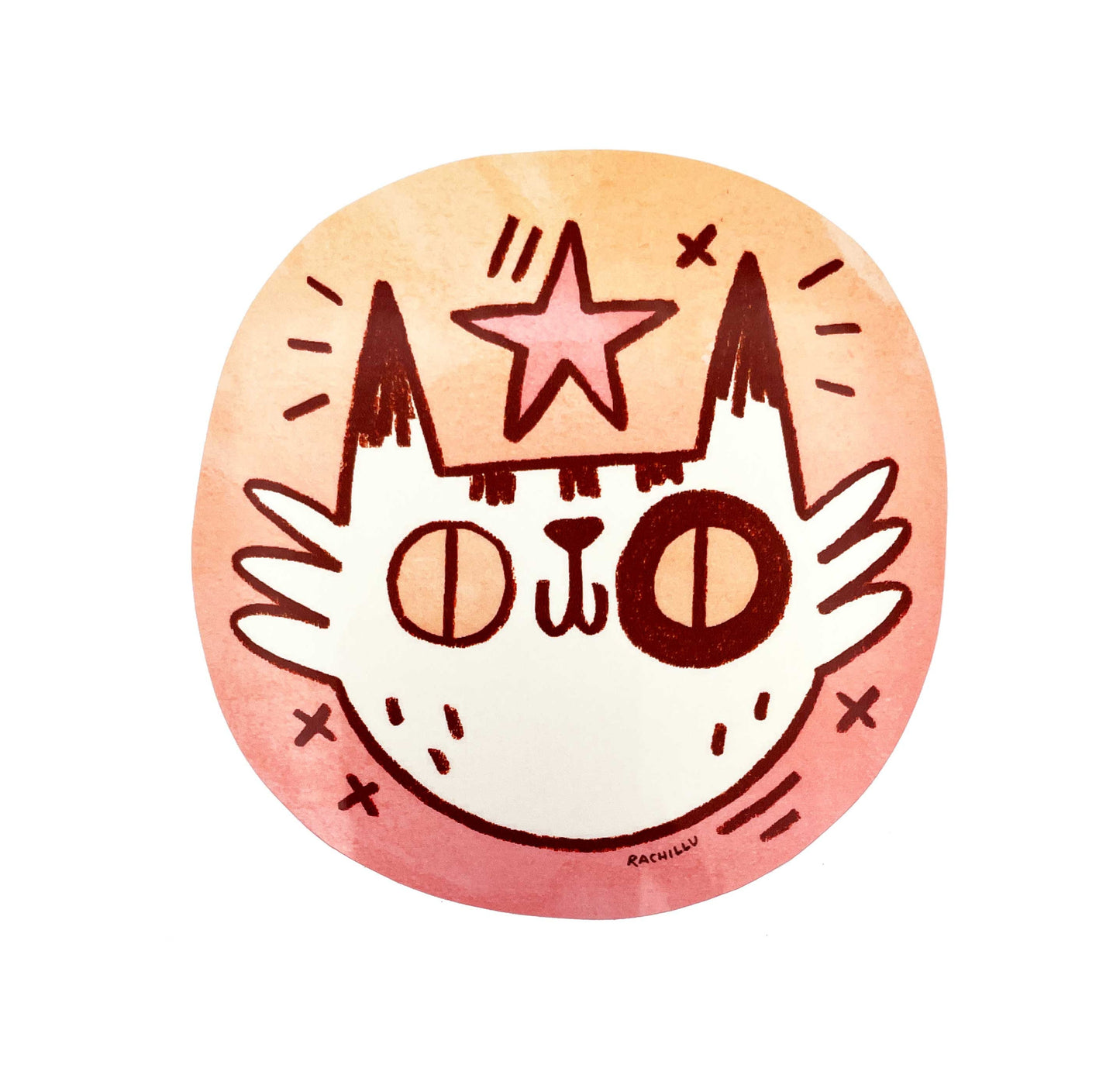 Happy Cat Sticker