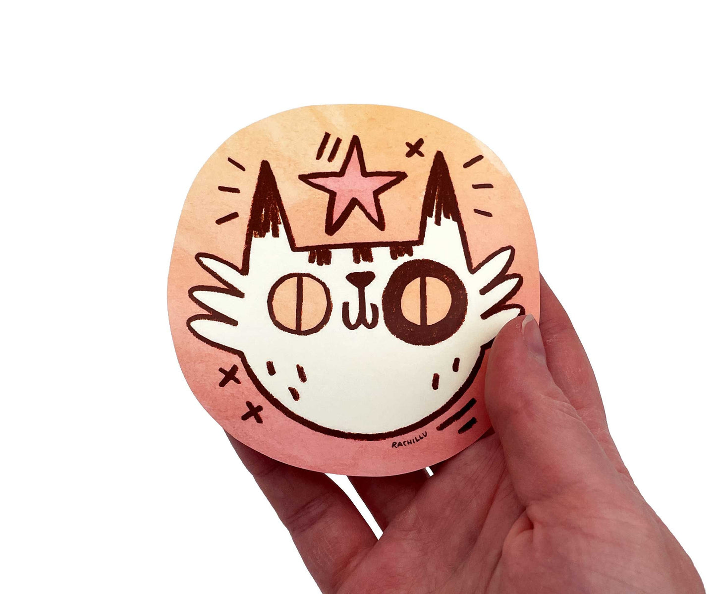 Happy Cat Sticker