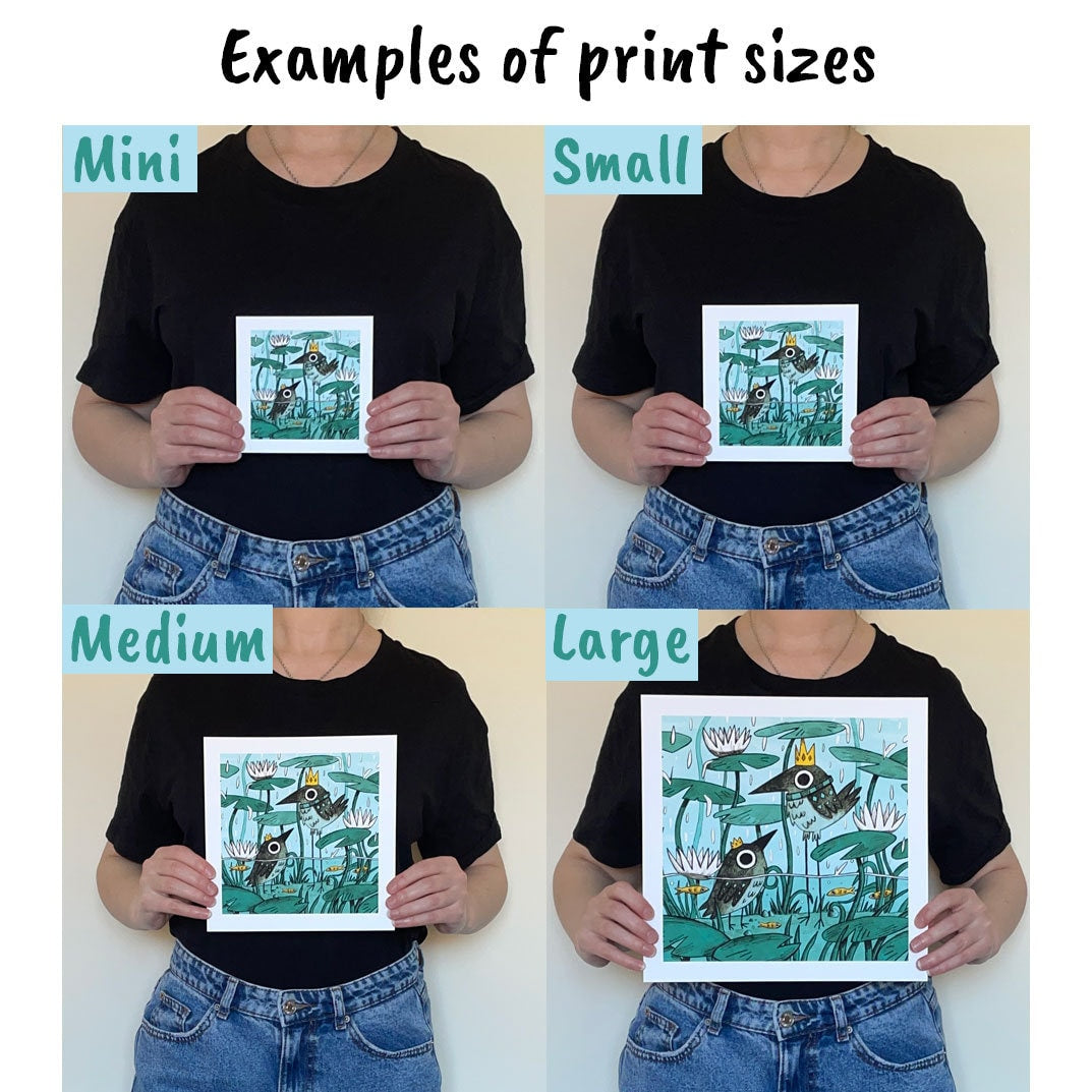 Taking Stock art print