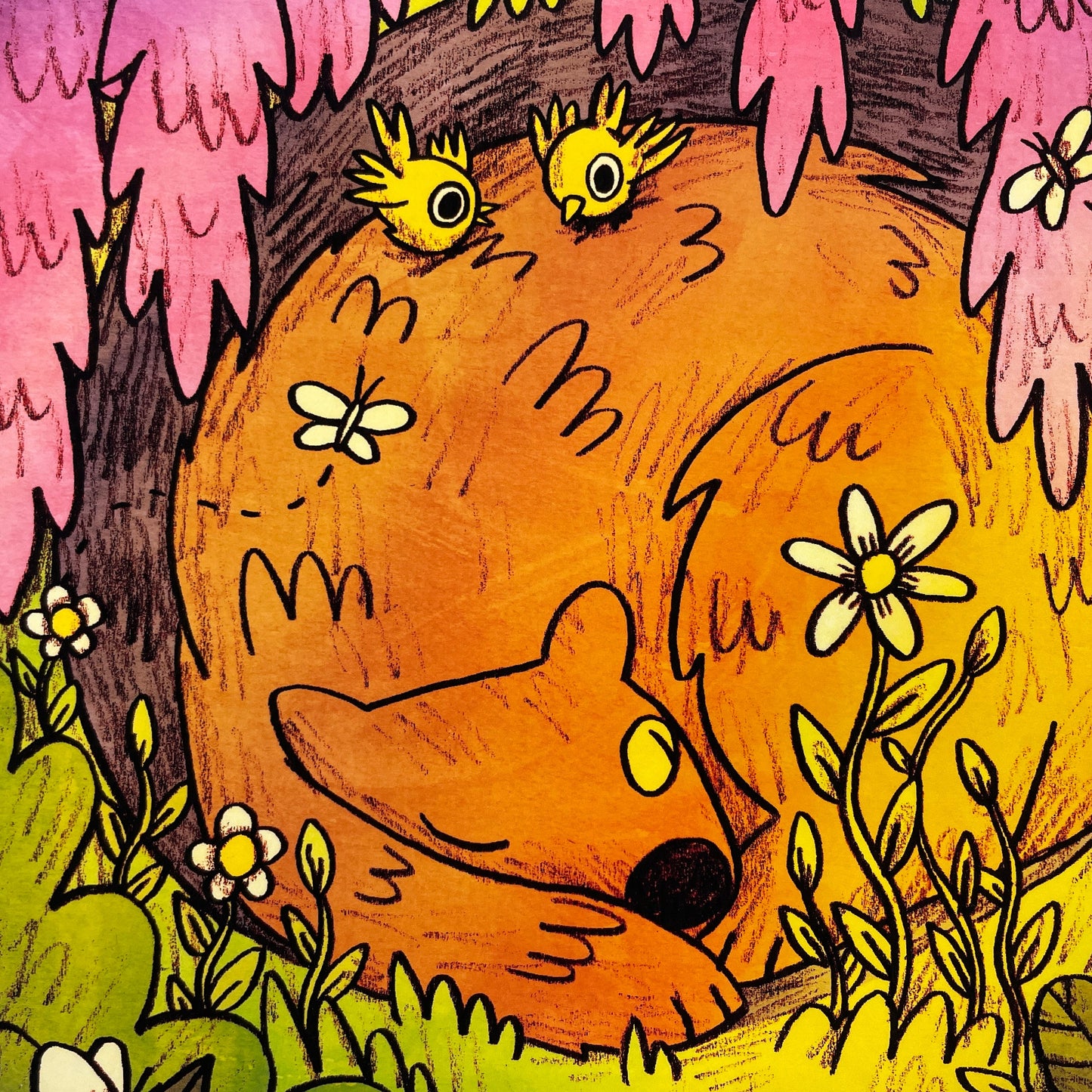 Spring Bear art print
