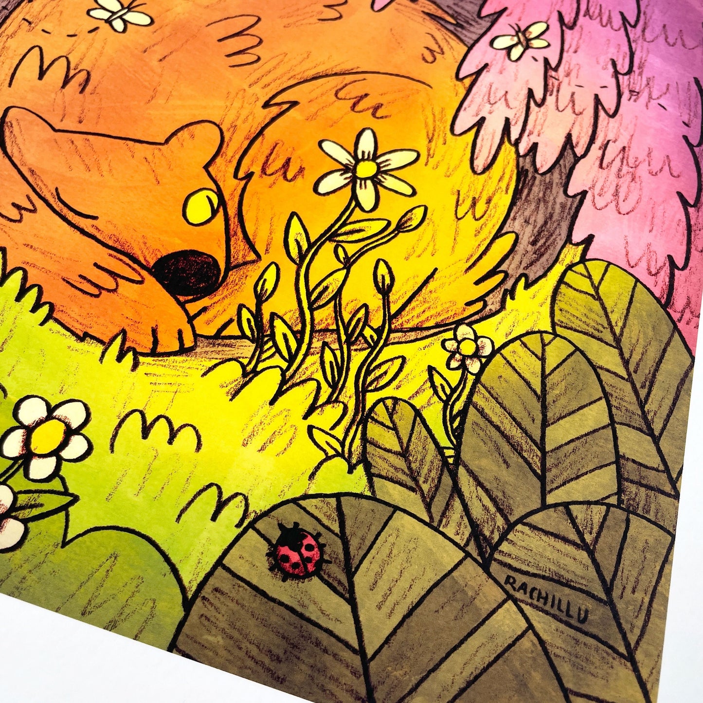 Spring Bear art print