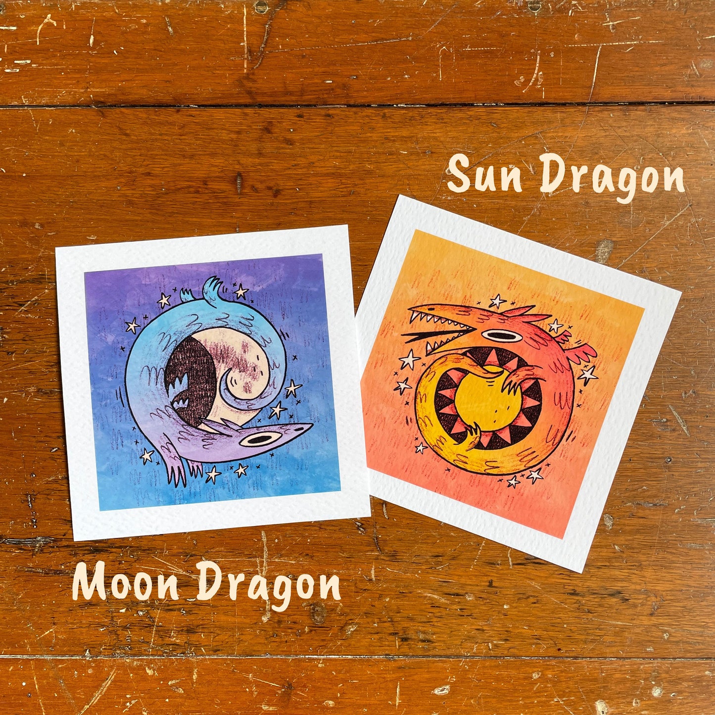 Sun Dragon art print