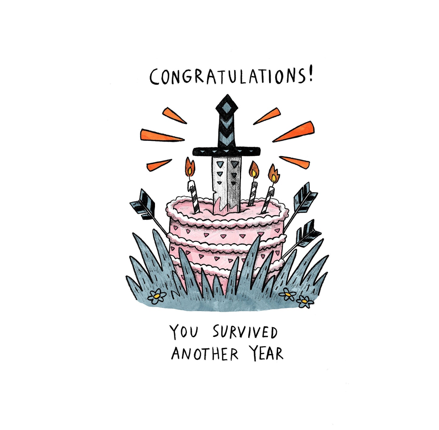 You Survived Birthday Card