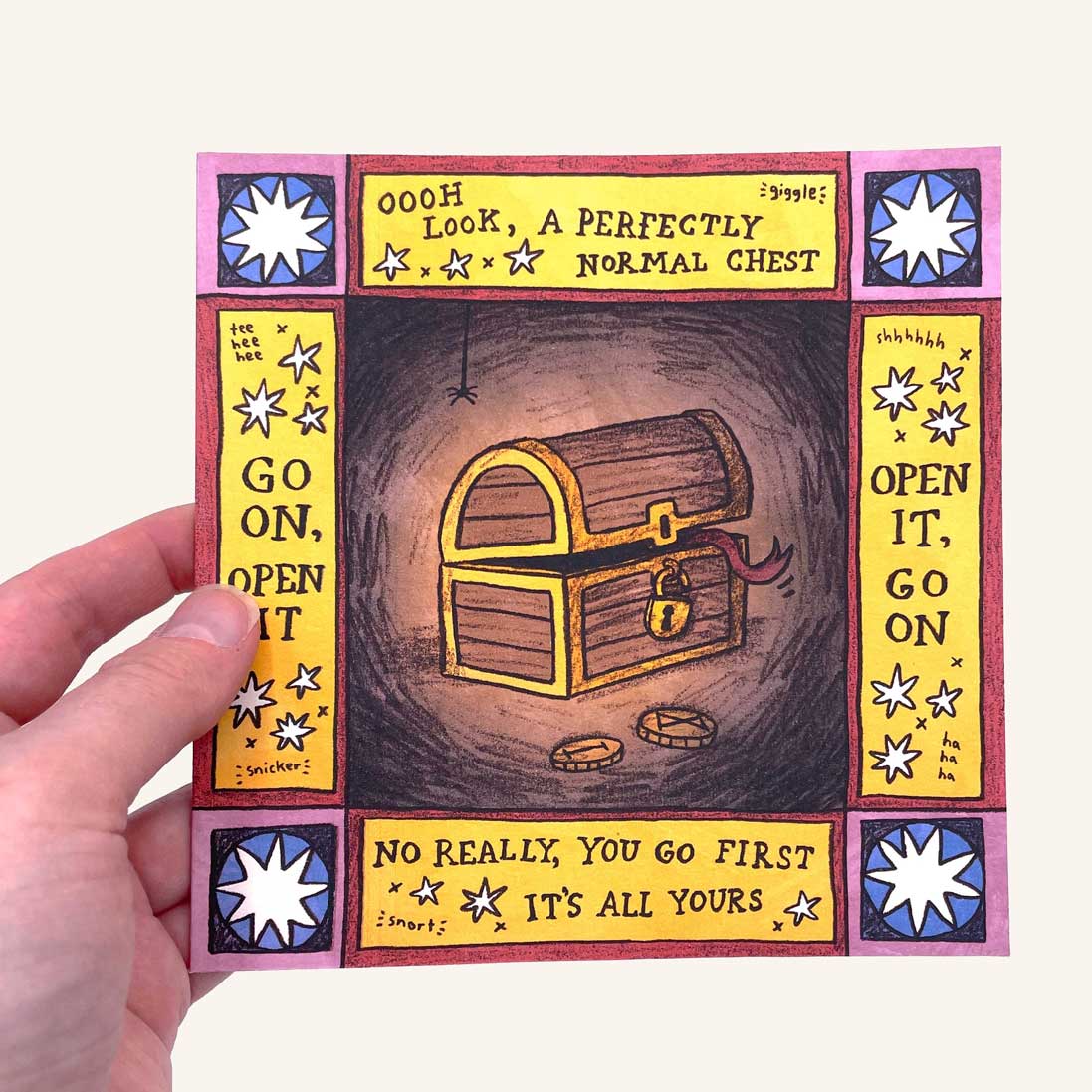 Mimic Surprise Birthday Card