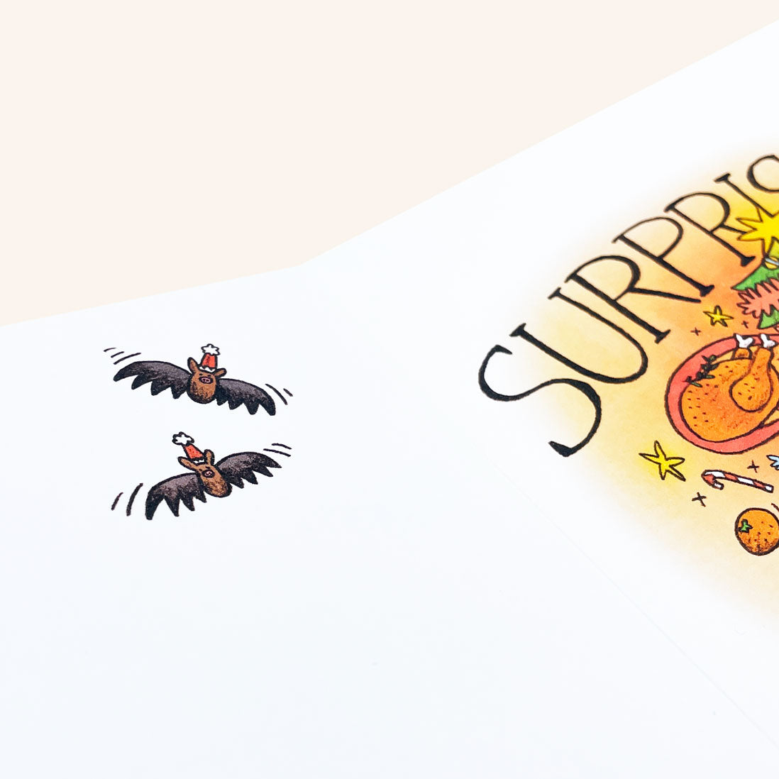 Mimic Chest Christmas Card