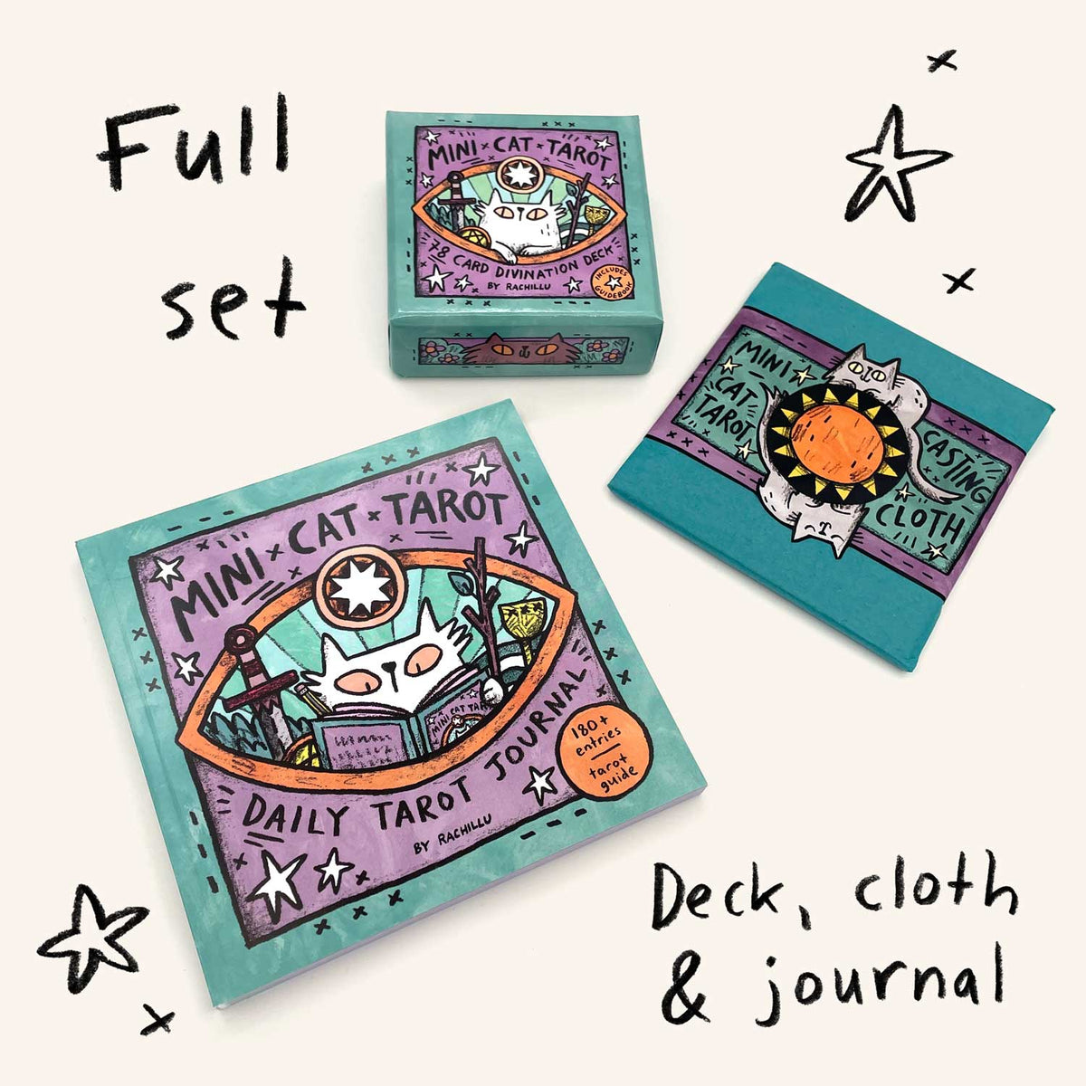 Mini Cat Tarot Deck