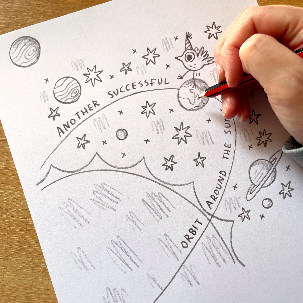 Successful Orbit Birthday Card