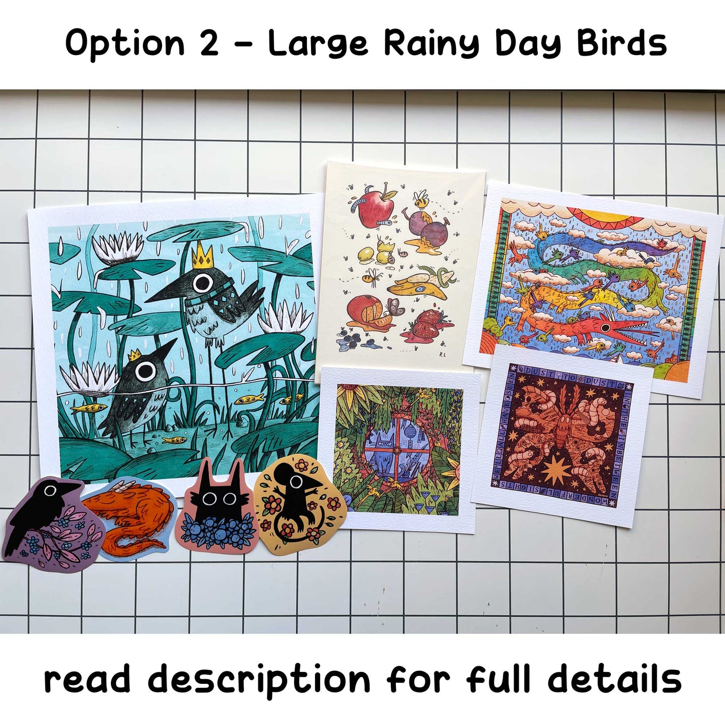 Miscellaneous Prints and Stickers Packs