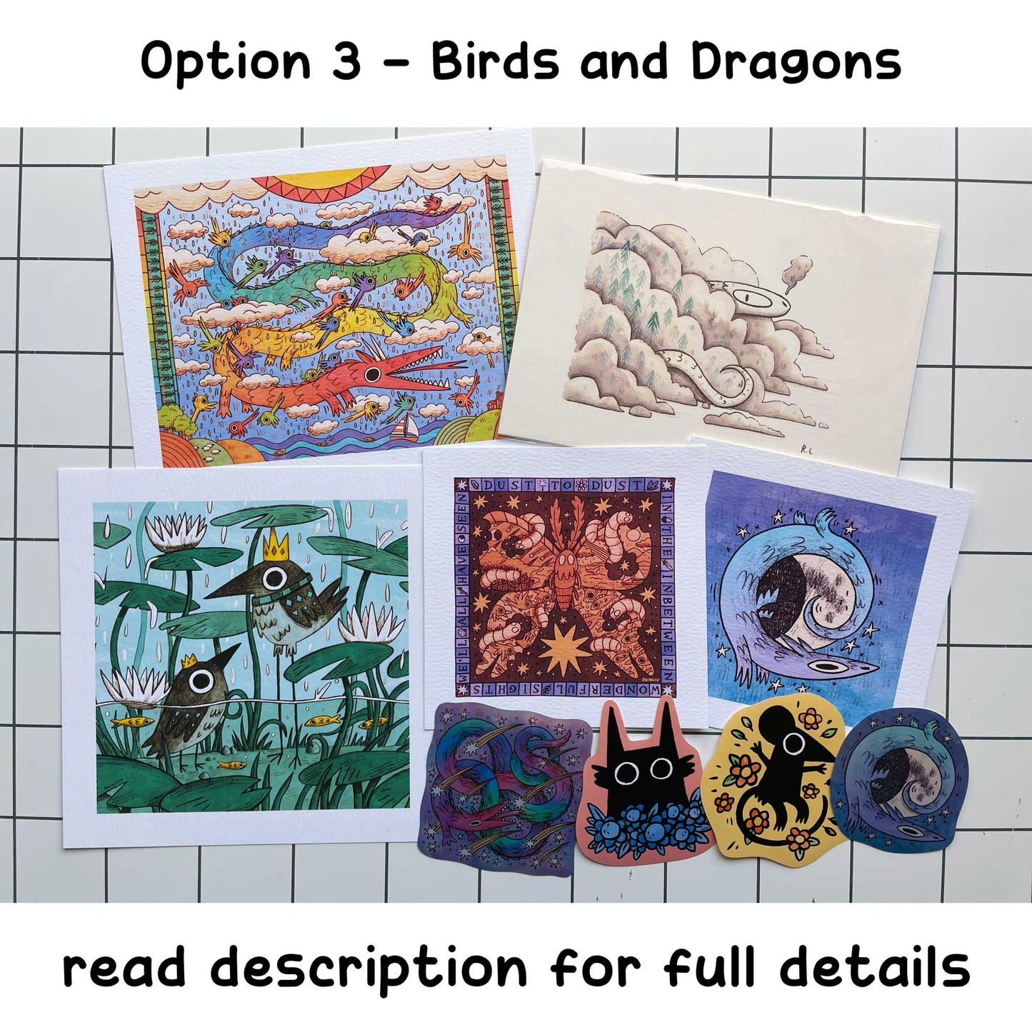 Miscellaneous Prints and Stickers Packs