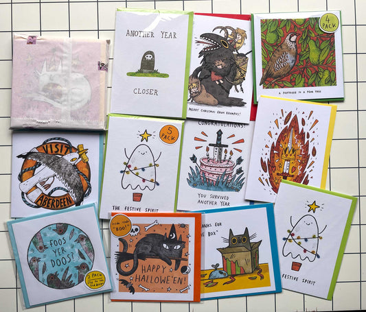 16 random greetings cards!