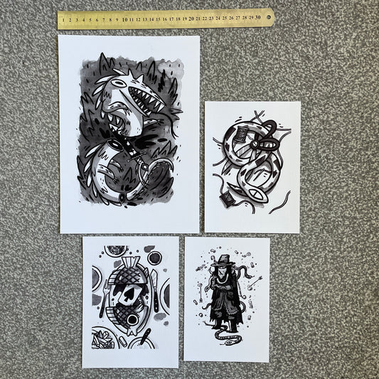 SECONDS print grab bag