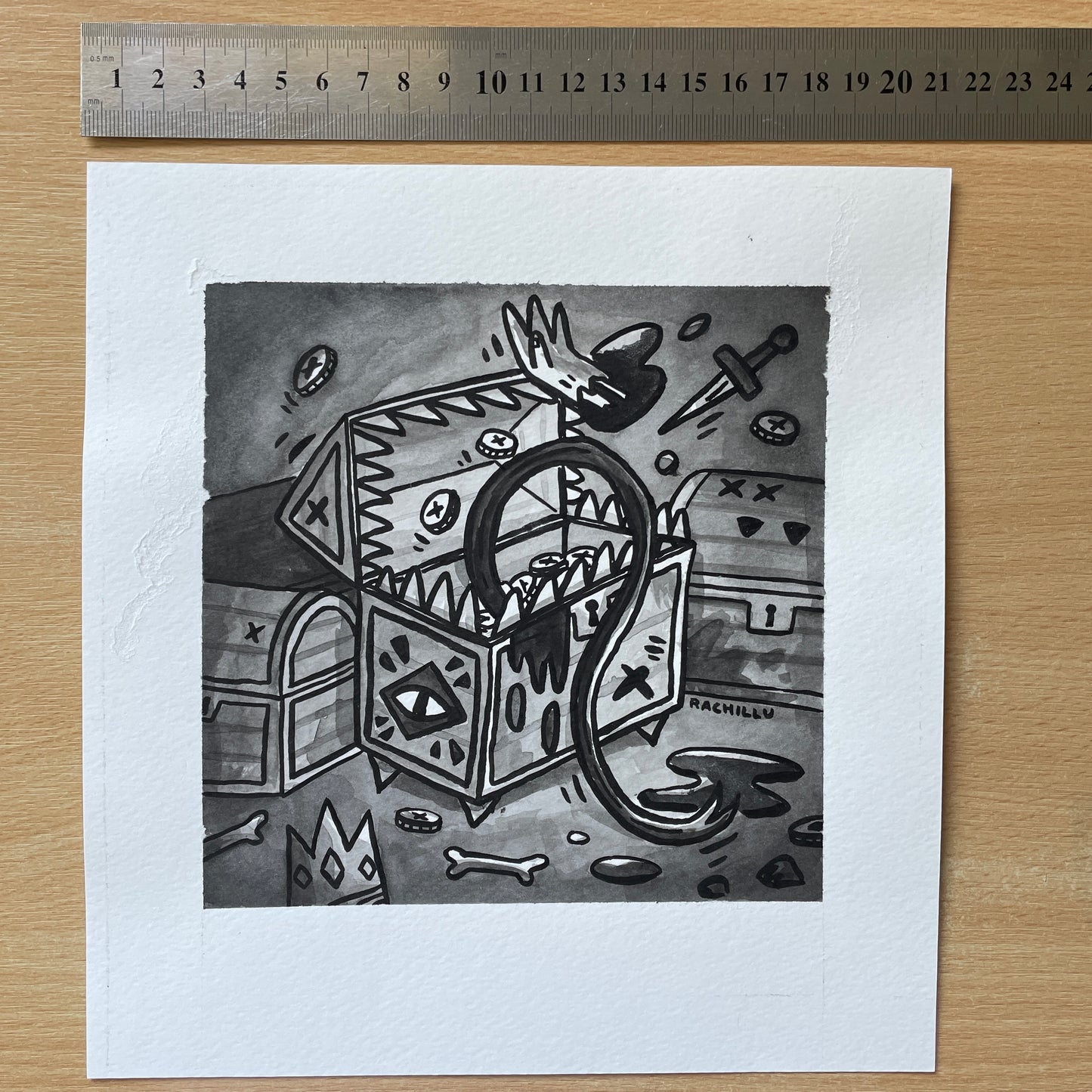 CLEARANCE original ink illustrations