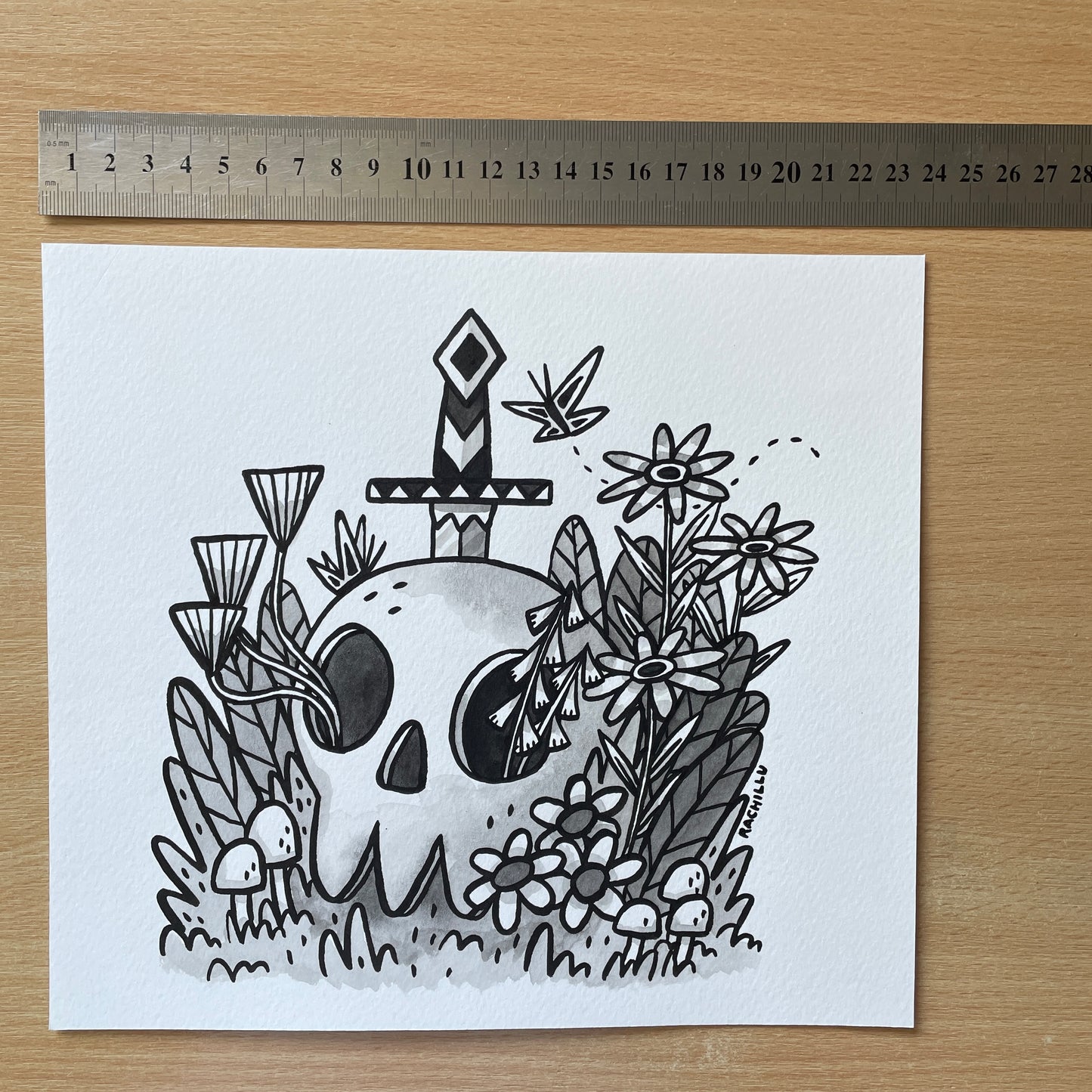 CLEARANCE original ink illustrations