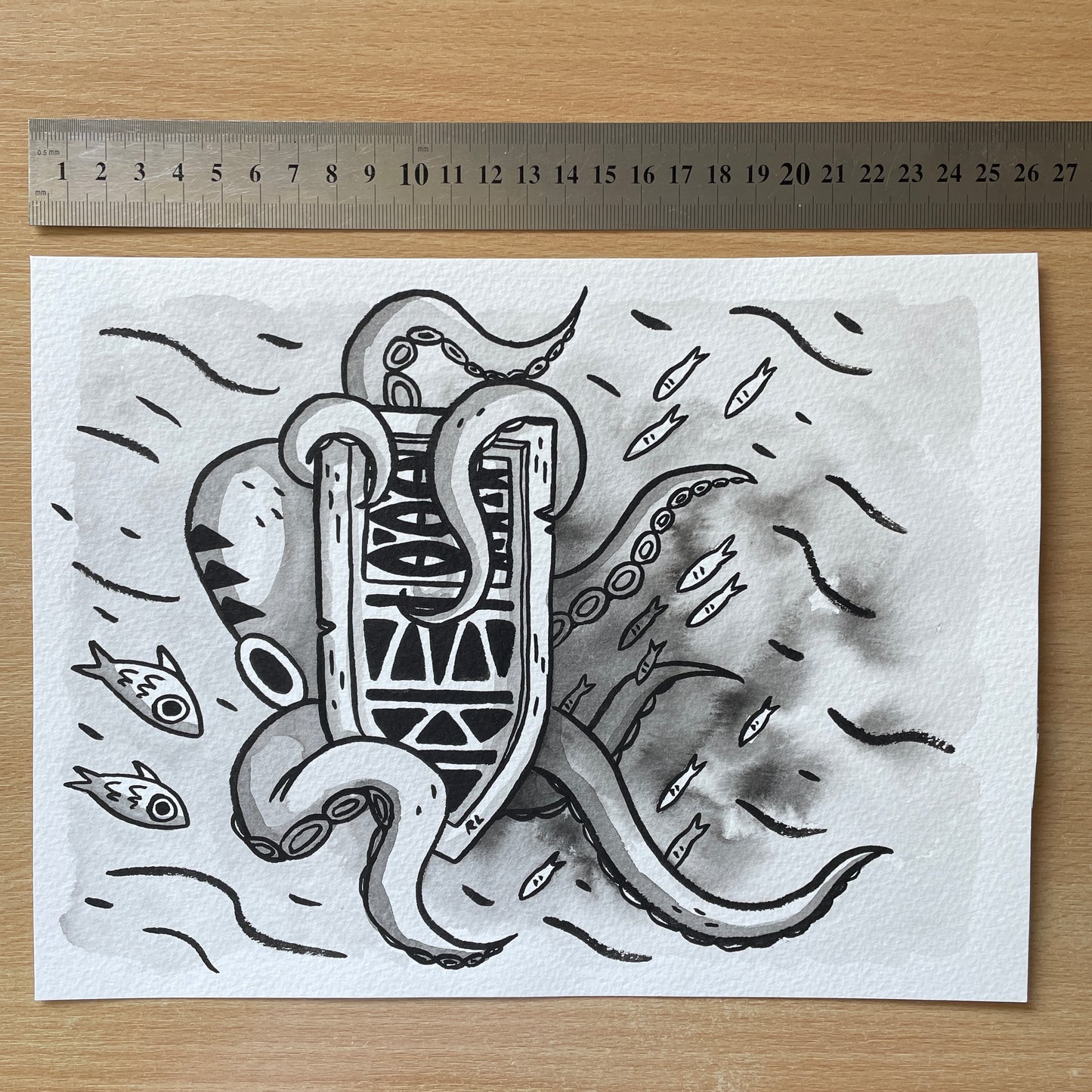 CLEARANCE original ink illustrations