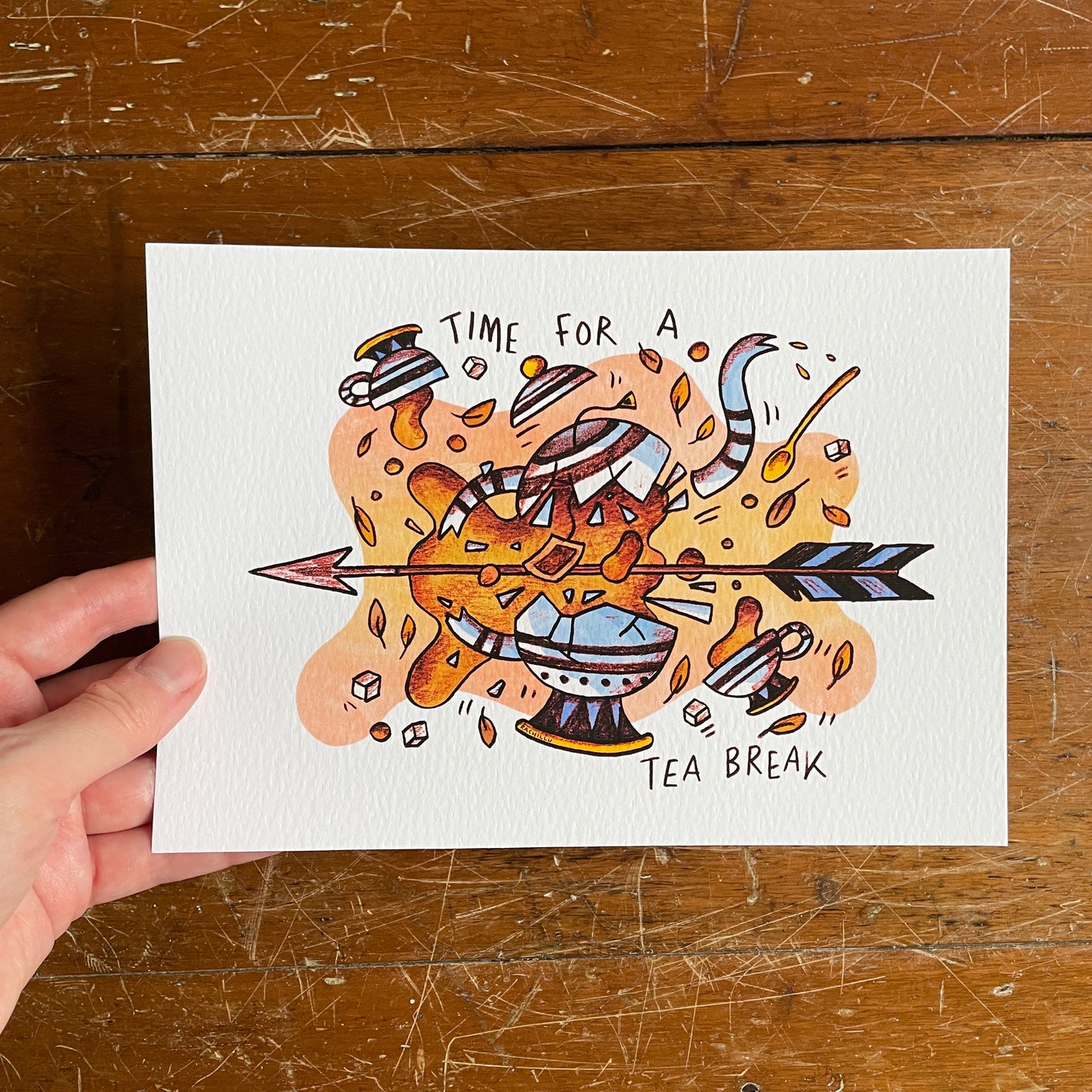 Set of four seconds quality art prints