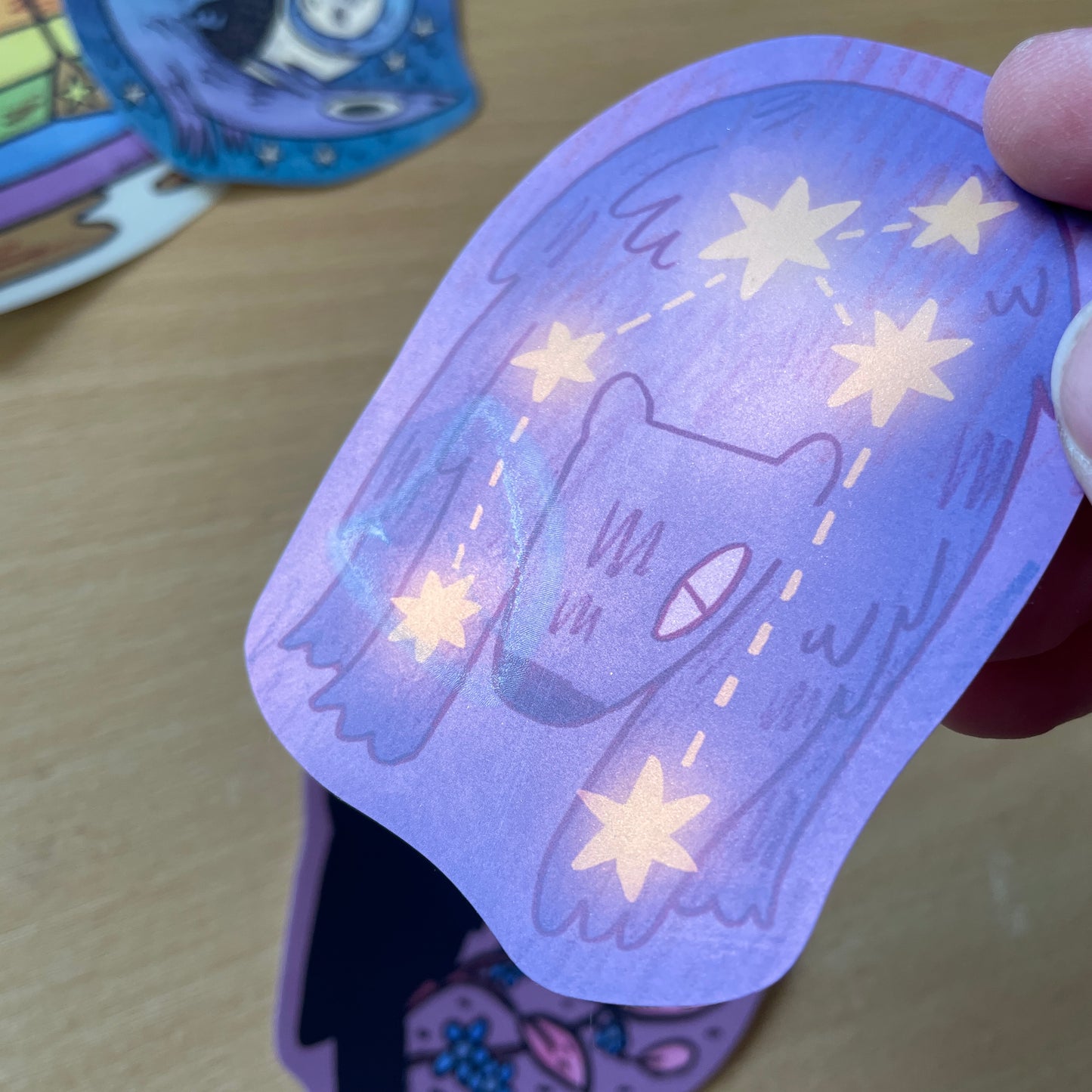 Seconds quality stickers x4