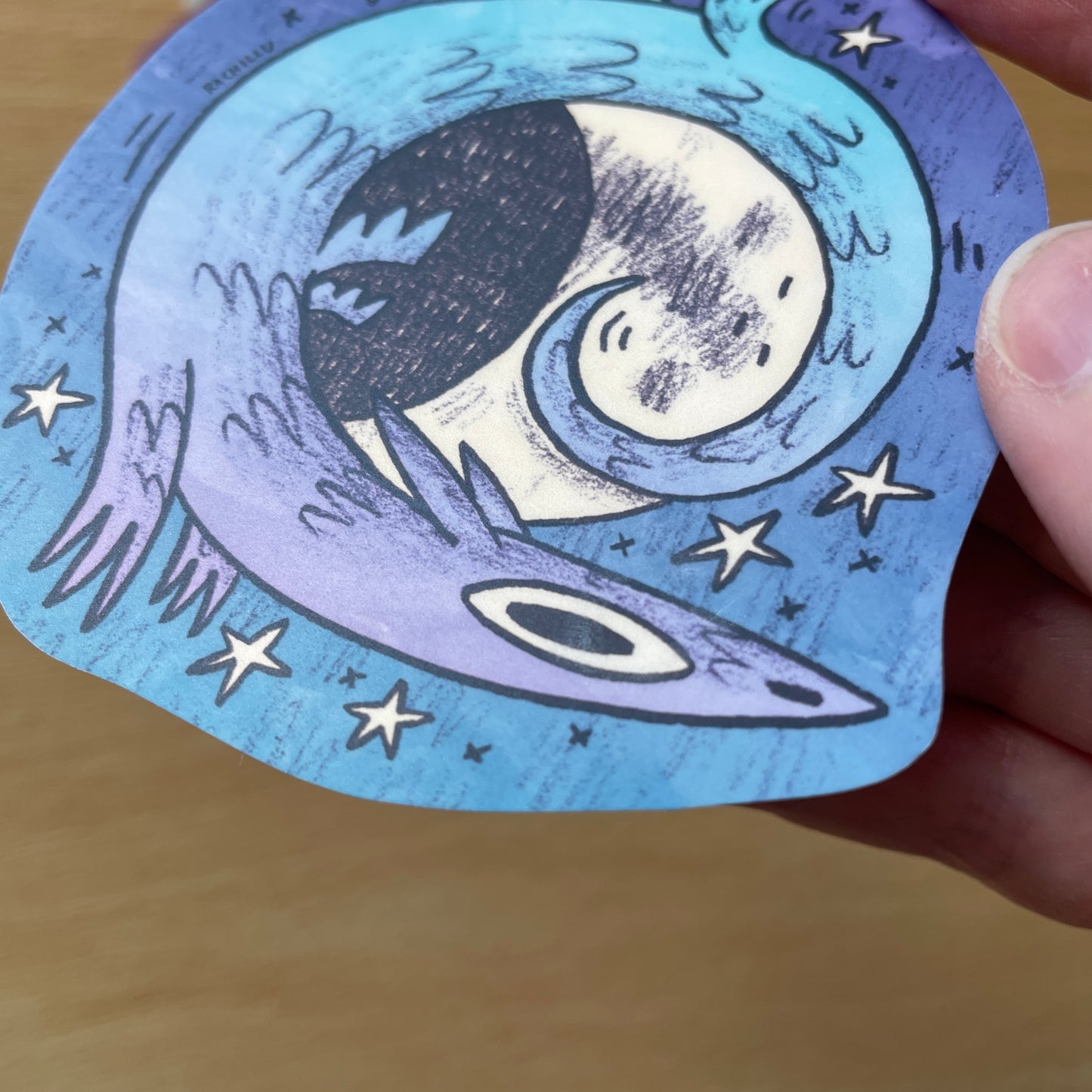 Seconds quality stickers x4