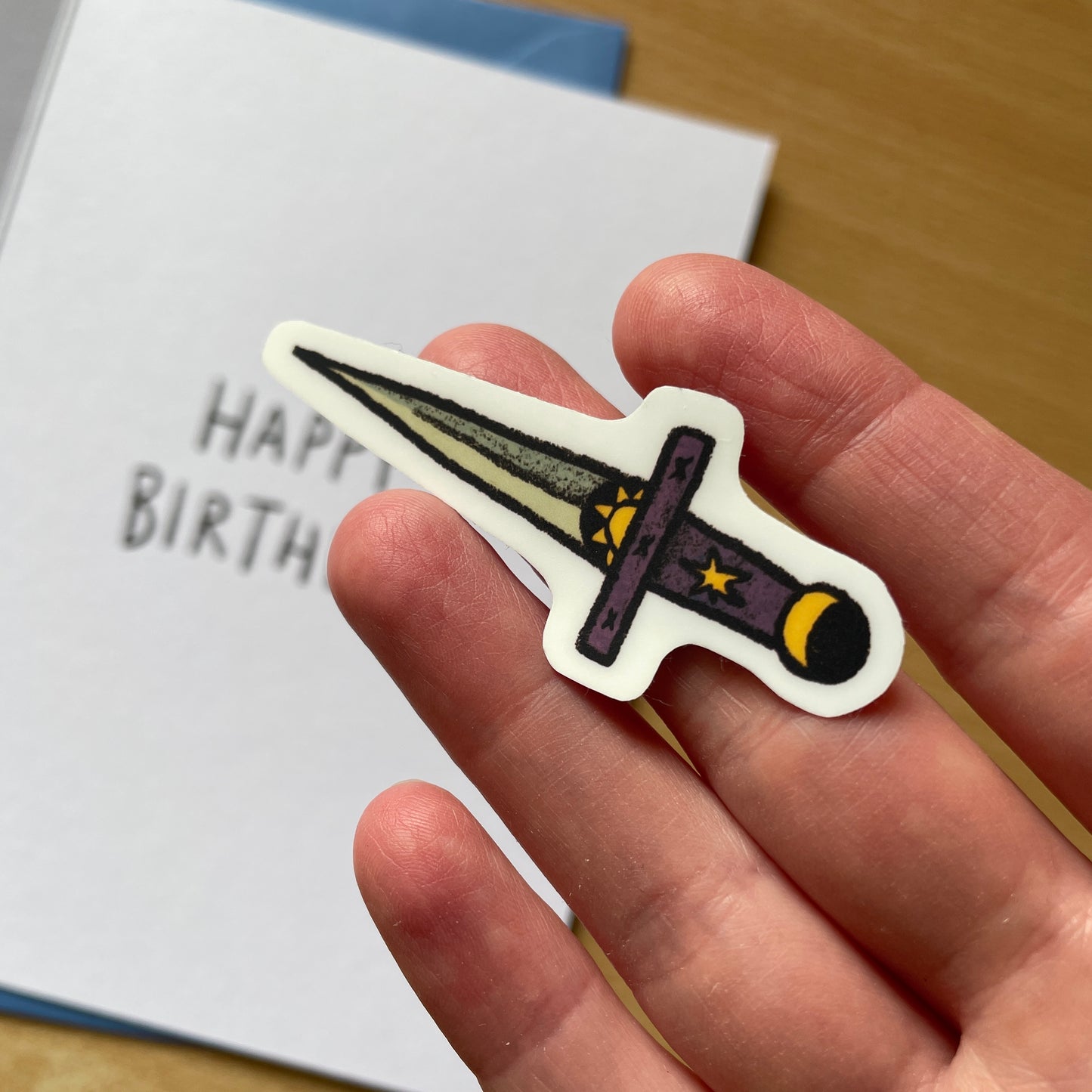Seconds Level Up card and sticker