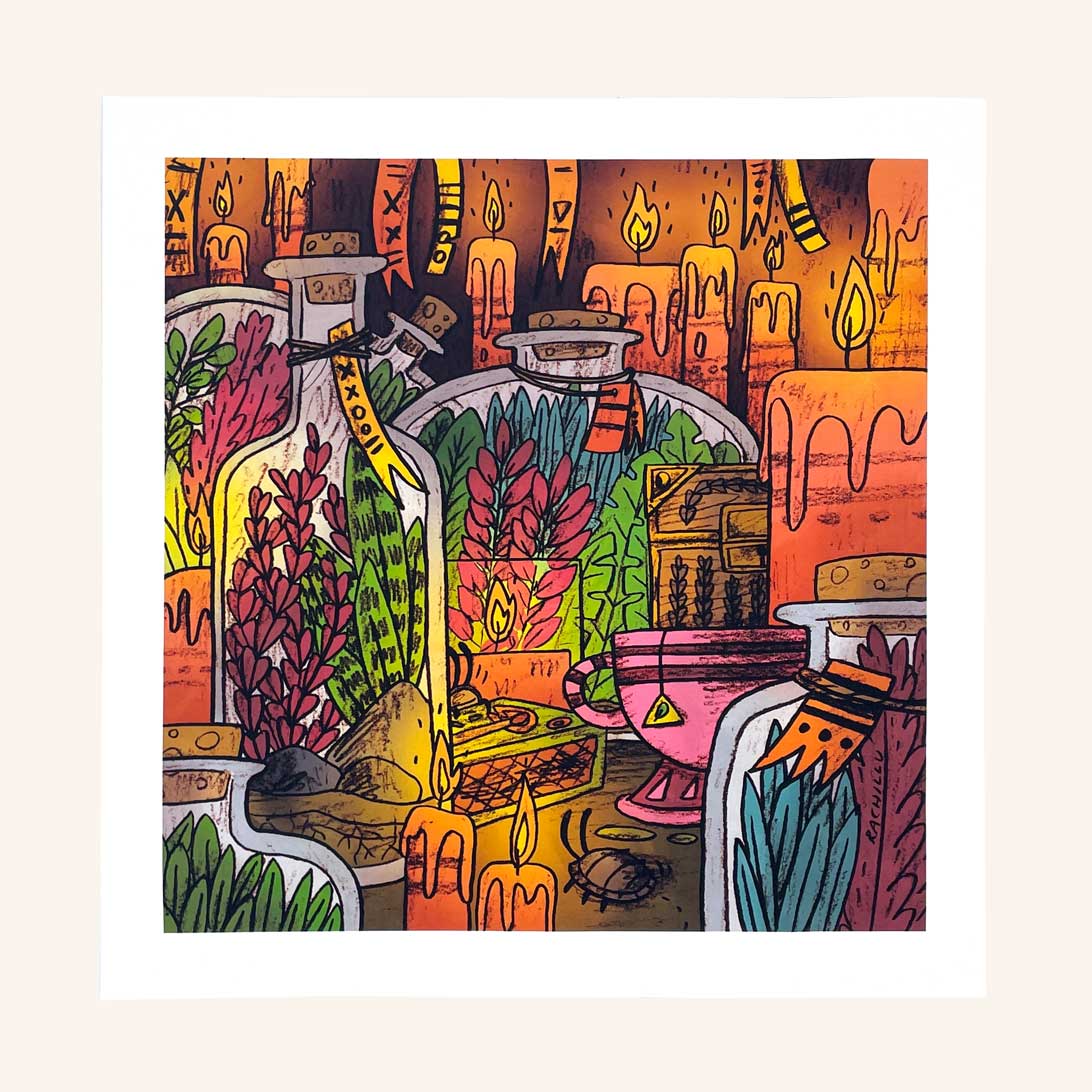 Snug as a Bug art print